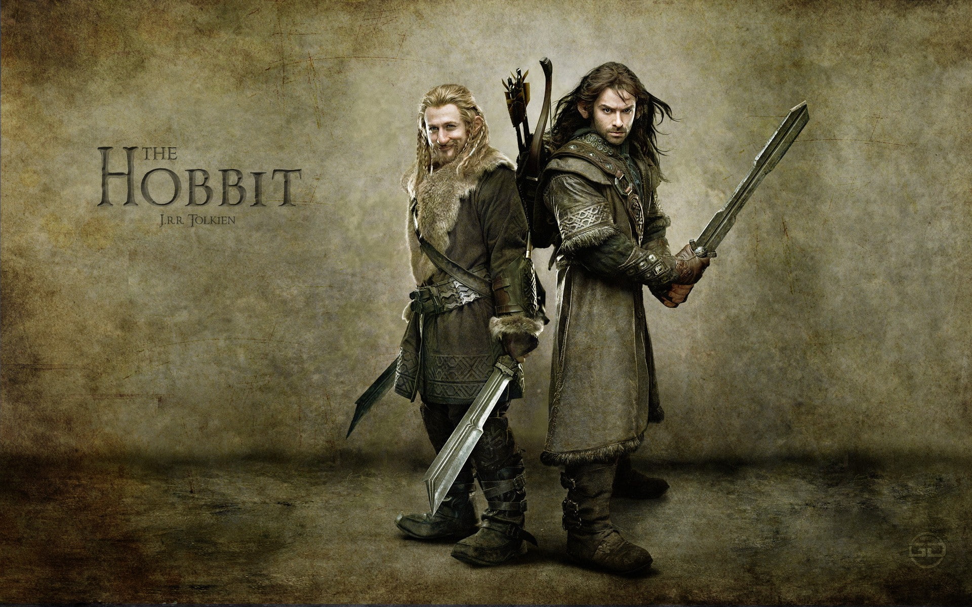 dwarfs, the hobbit, movies, hobbit, 1080P, swords, HD Wallpaper
