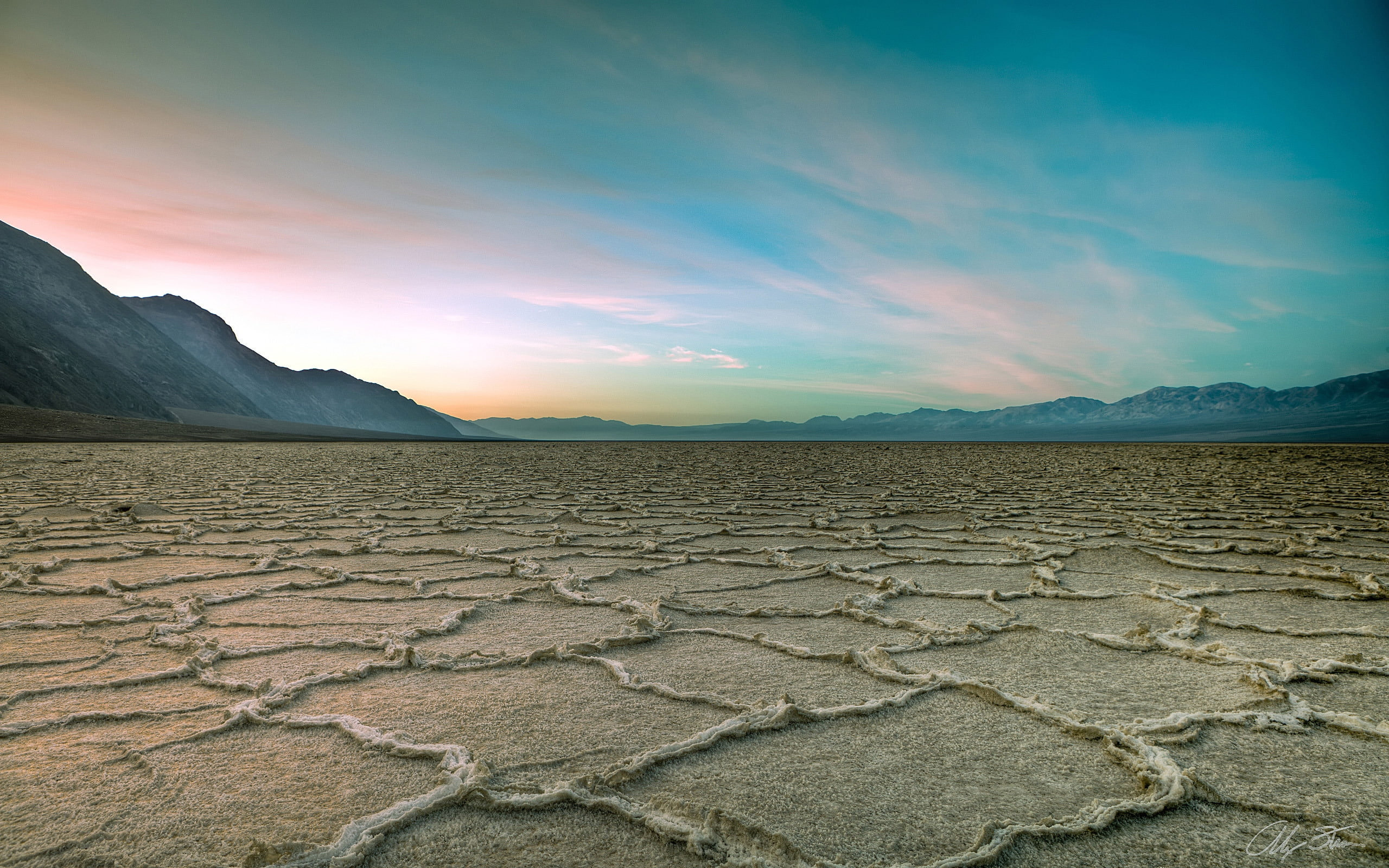 badwater, drought, field, 2K, HD Wallpaper