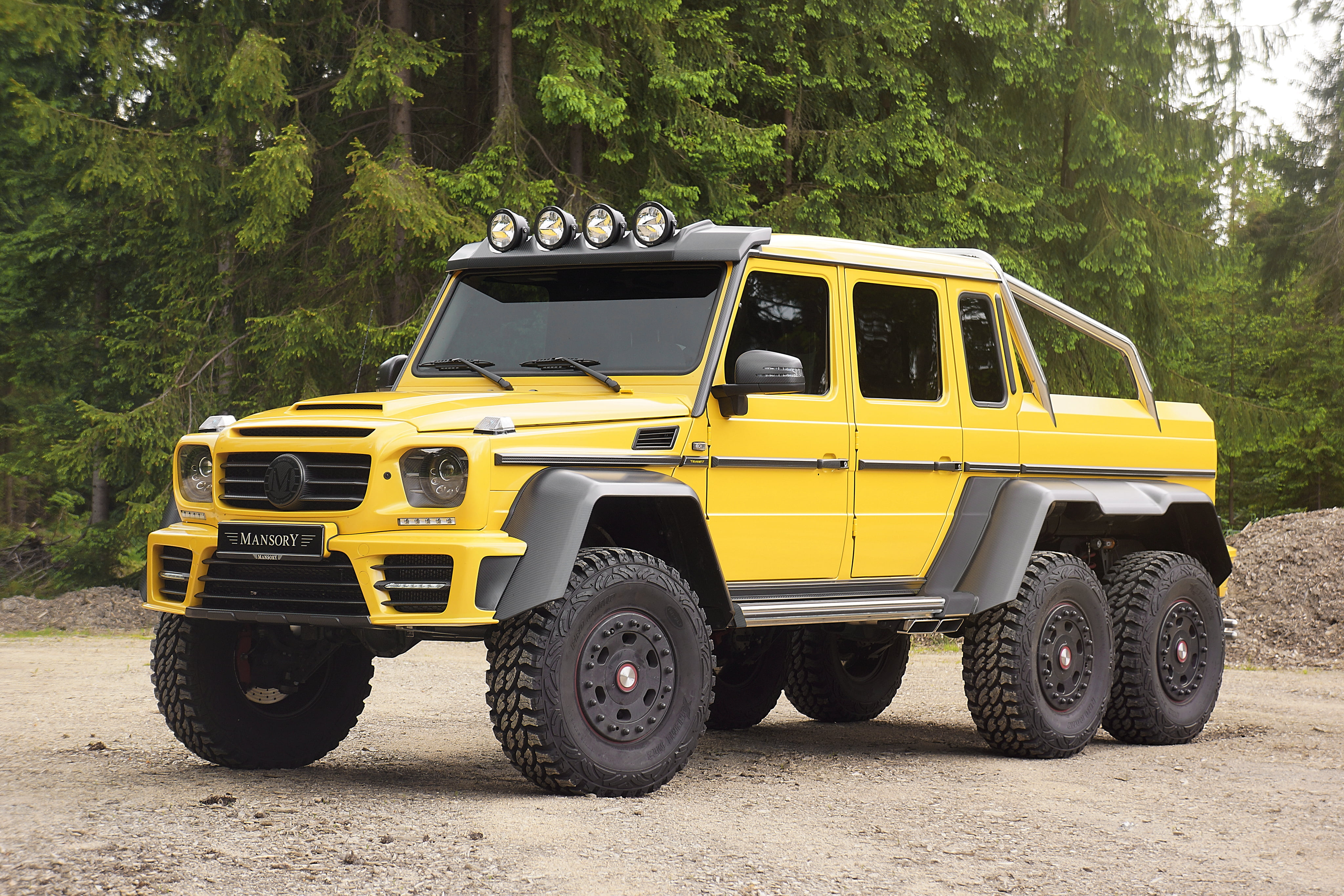 parking, wrangler, street, car, road, 4K, Mansory, black, off-road vehicle, wheel, tire, nature, Mercedes, travel, land, day, motor vehicle, G 63, stationary, HD Wallpaper