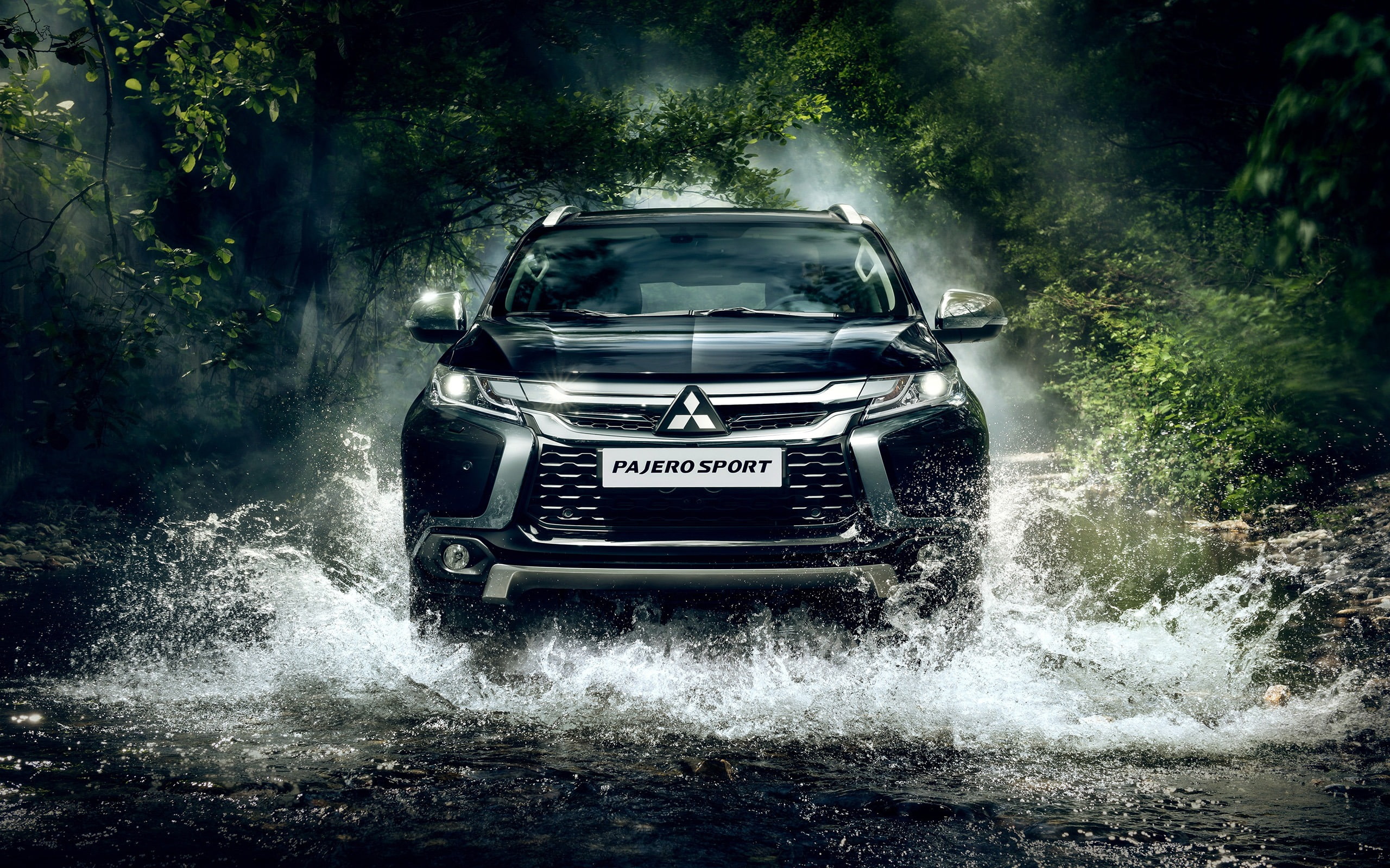 nature, luxury, car, retro styled, land vehicle, blurred motion, splashing, day, mode of transportation, pajero, hd, dust, text, sport, transportation, HD Wallpaper