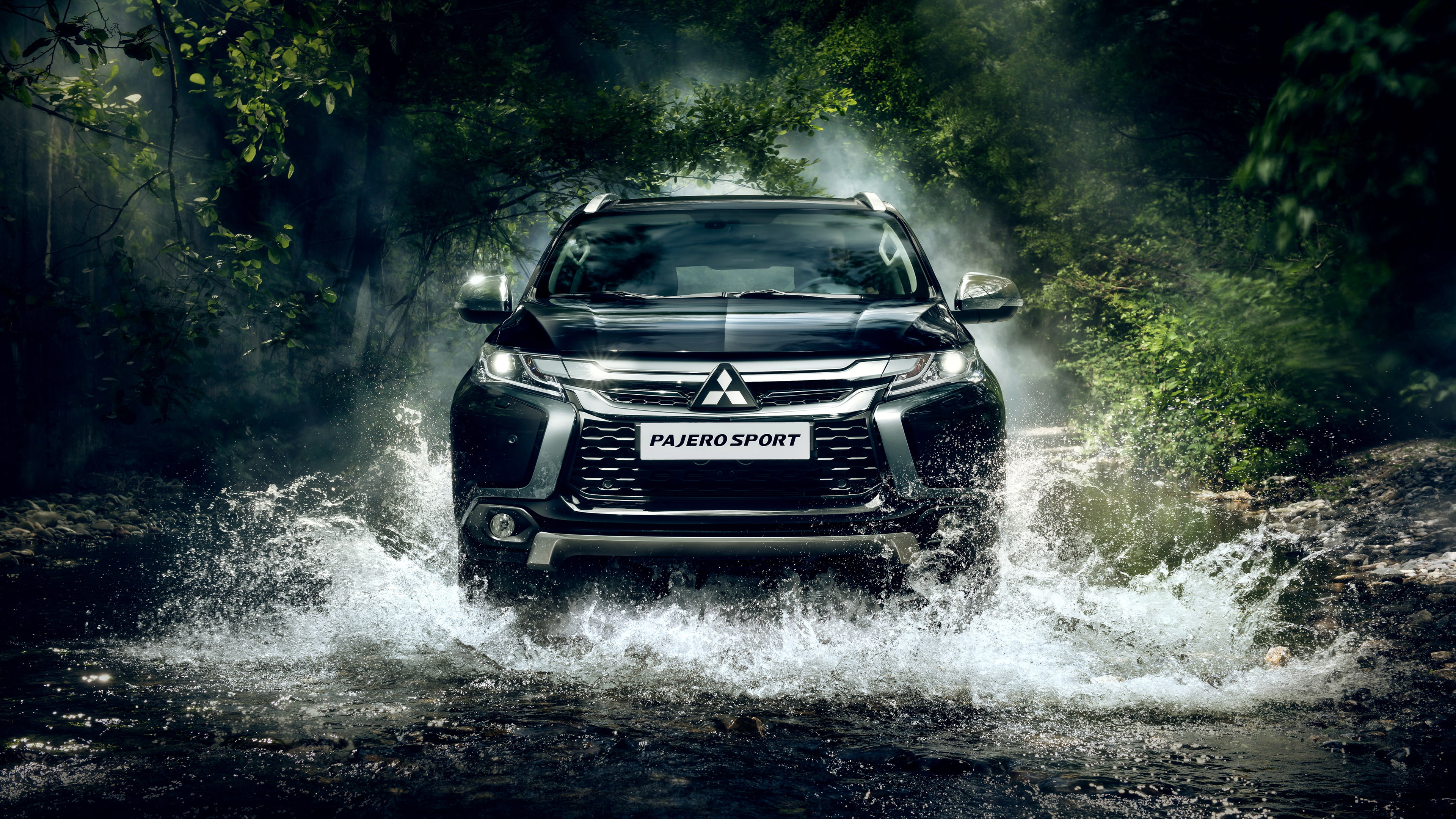 2017, 4K, Sport, Mitsubishi, Pajero, HD Wallpaper