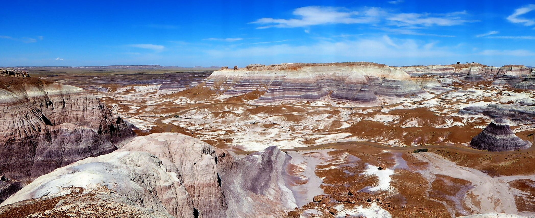 panoramic, roche, geology, eroded, sandstone, nature, arizona, dramatic landscape, rock - object, scenics - nature, 1080P, rock, painted desert, sediment, HD Wallpaper