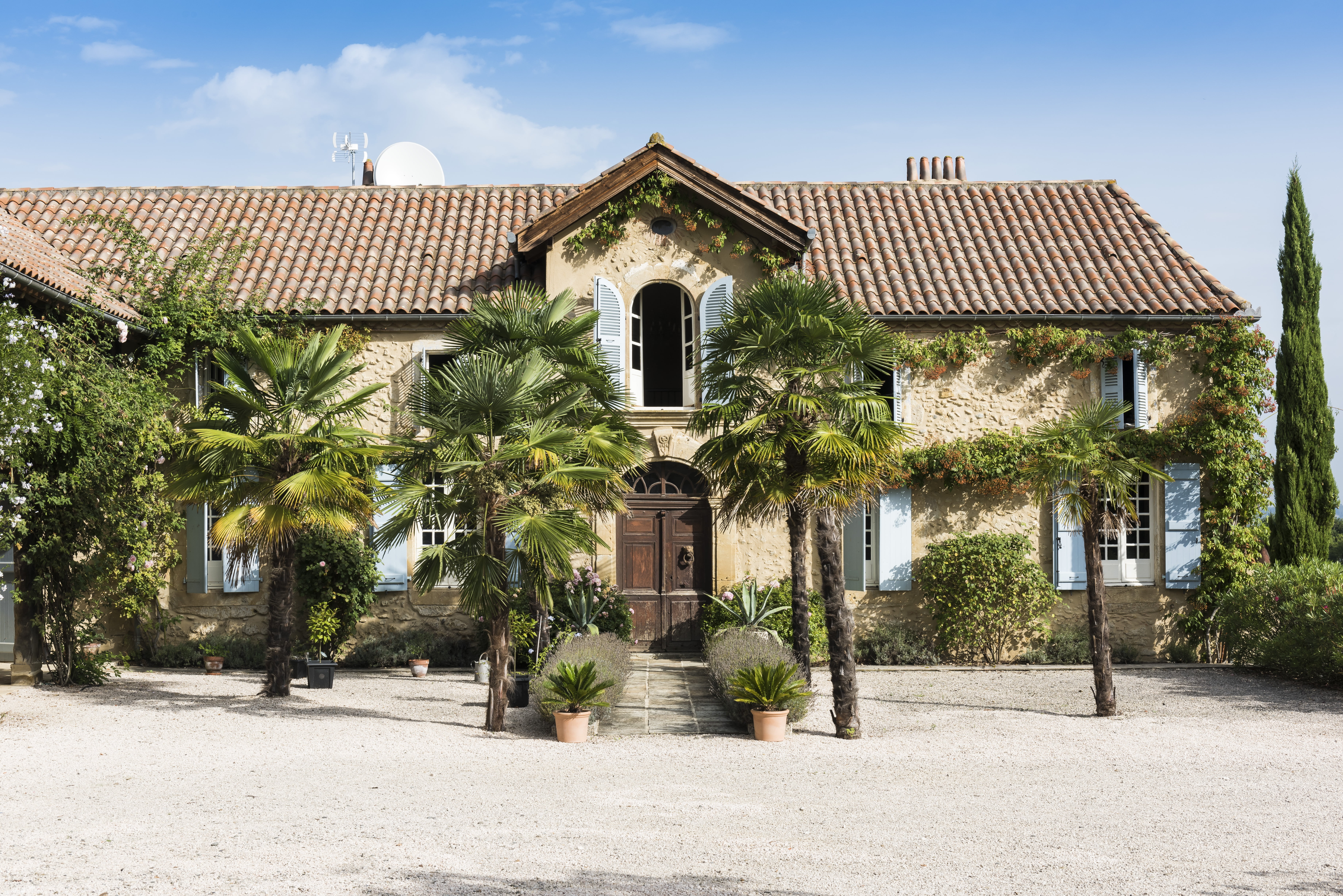 france, holidays, pyrenees, tree, europe, residential district, building Exterior, sunshine, roof tile, traditional, facade, creative, fun, pierre, tourism, HD Wallpaper