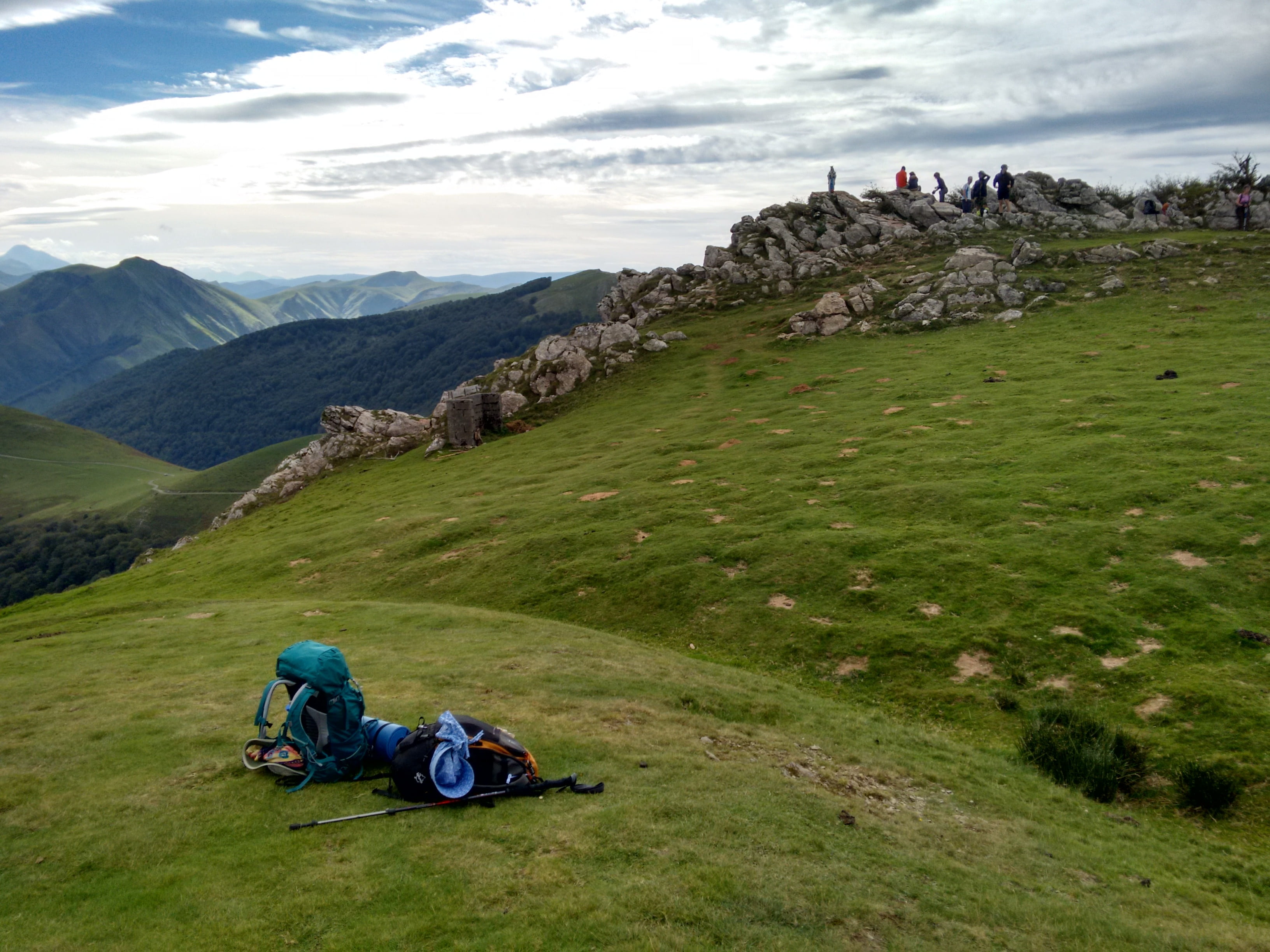 beauty in nature, real people, green color, environment, plant, mountain, sky, scenics - nature, the pyrenees, france, cloud - sky, tranquil scene, nature, HD Wallpaper