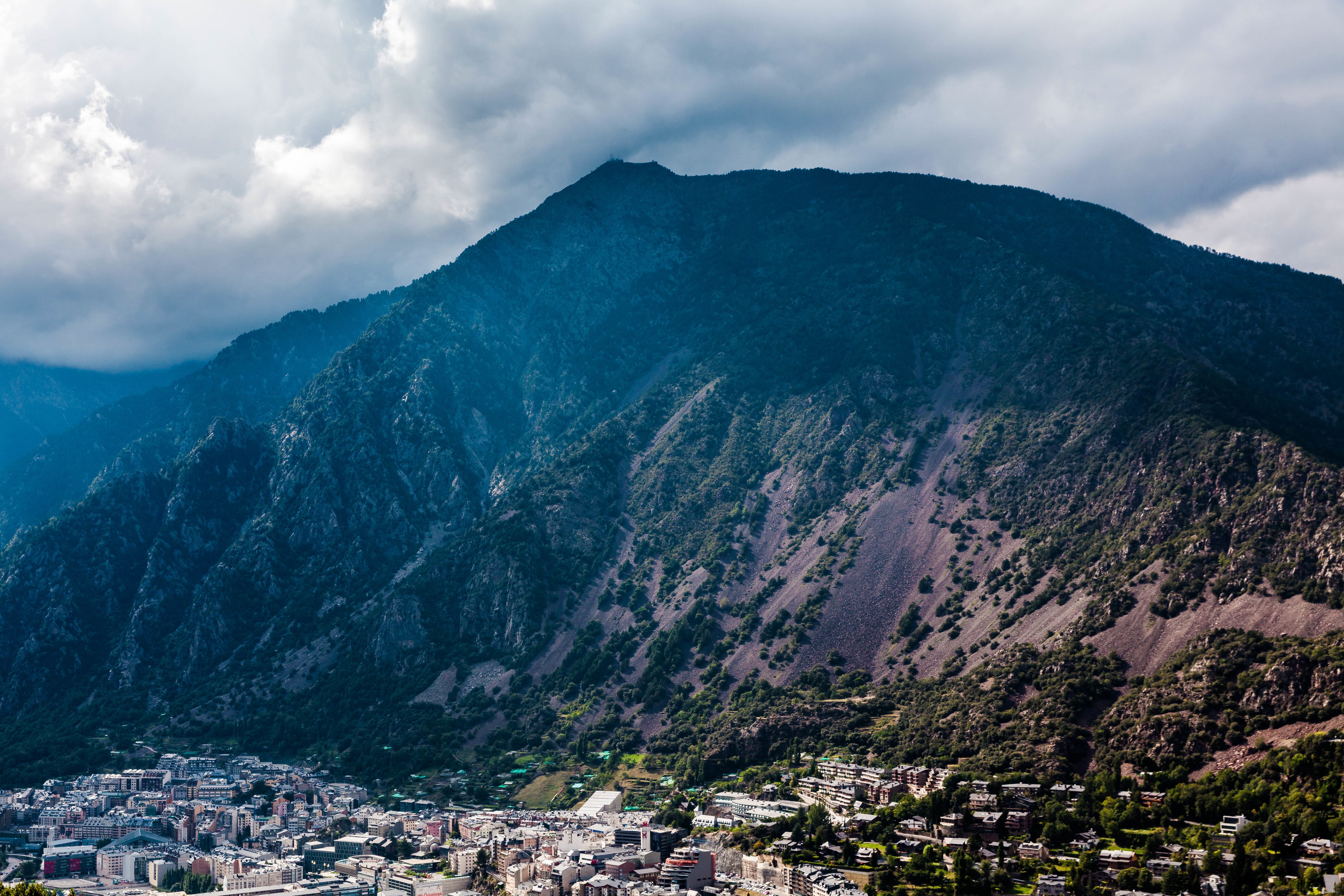 building, beauty in nature, andorre, public domain, sky, day, land, French Pyrenees, scenics - nature, built structure, town, environment, travel Destinations, HD Wallpaper