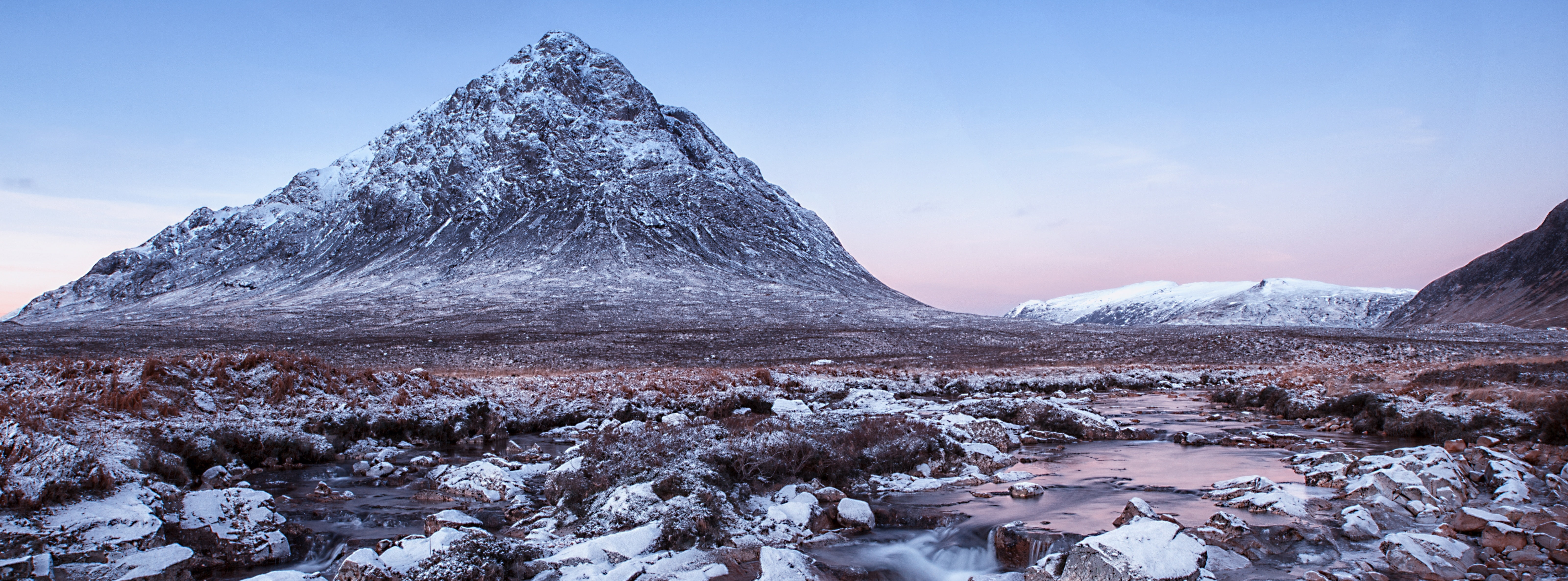 rivercoupall, Scotland, scenics - nature, marvelous, sky, extraordinary, Sunrise, mountain range, snowcapped mountain, astonishing, Twilight, stunning, HD Wallpaper