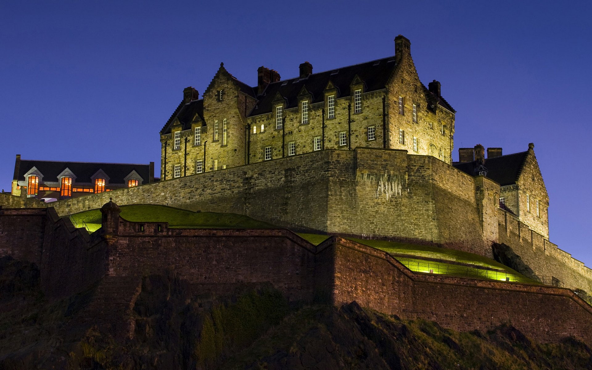 1080P, Edinburgh Castle, Castles, HD Wallpaper