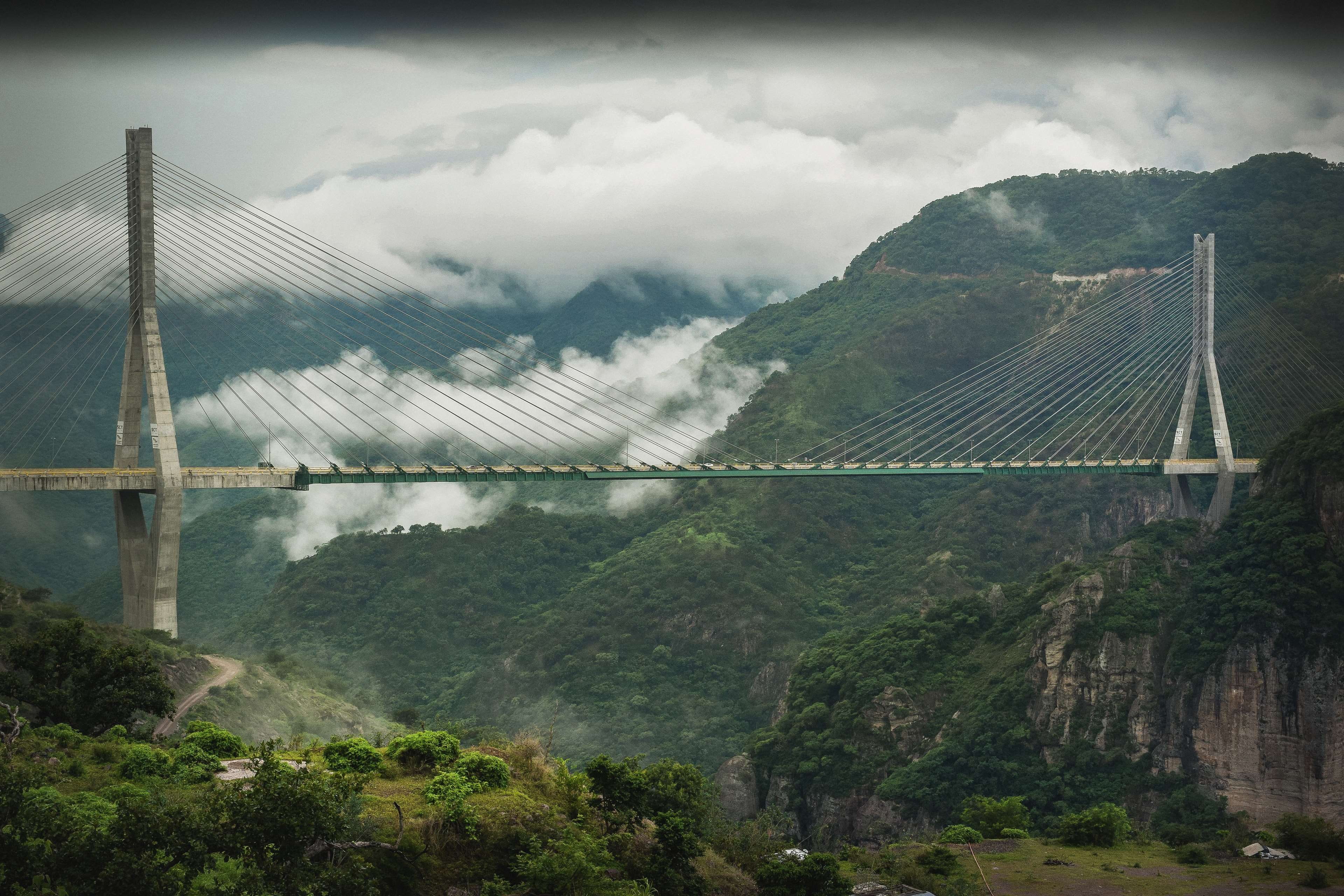 connection, travel, building, lane, asombroso, cable, clouds, bri, landmark, inmenso, nature, tourism, outdoors, 4K, montana, nat, no people, increible, HD Wallpaper