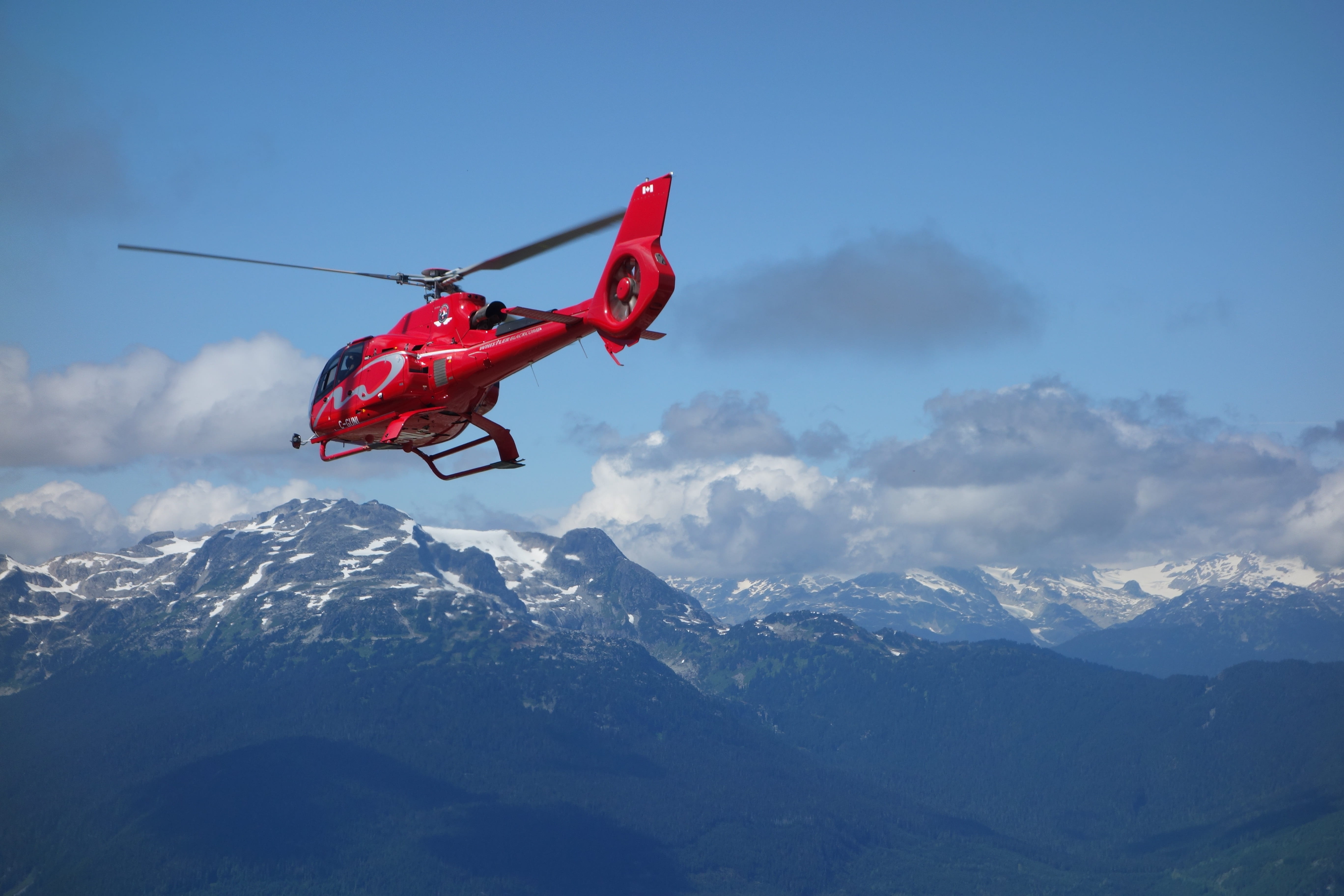 mountain rescue, joy, flying, adventure, rescue helicopter, daytime, sky, ground, air vehicle, snowcapped mountain, red, range, mid-air, scenic flight, HD Wallpaper