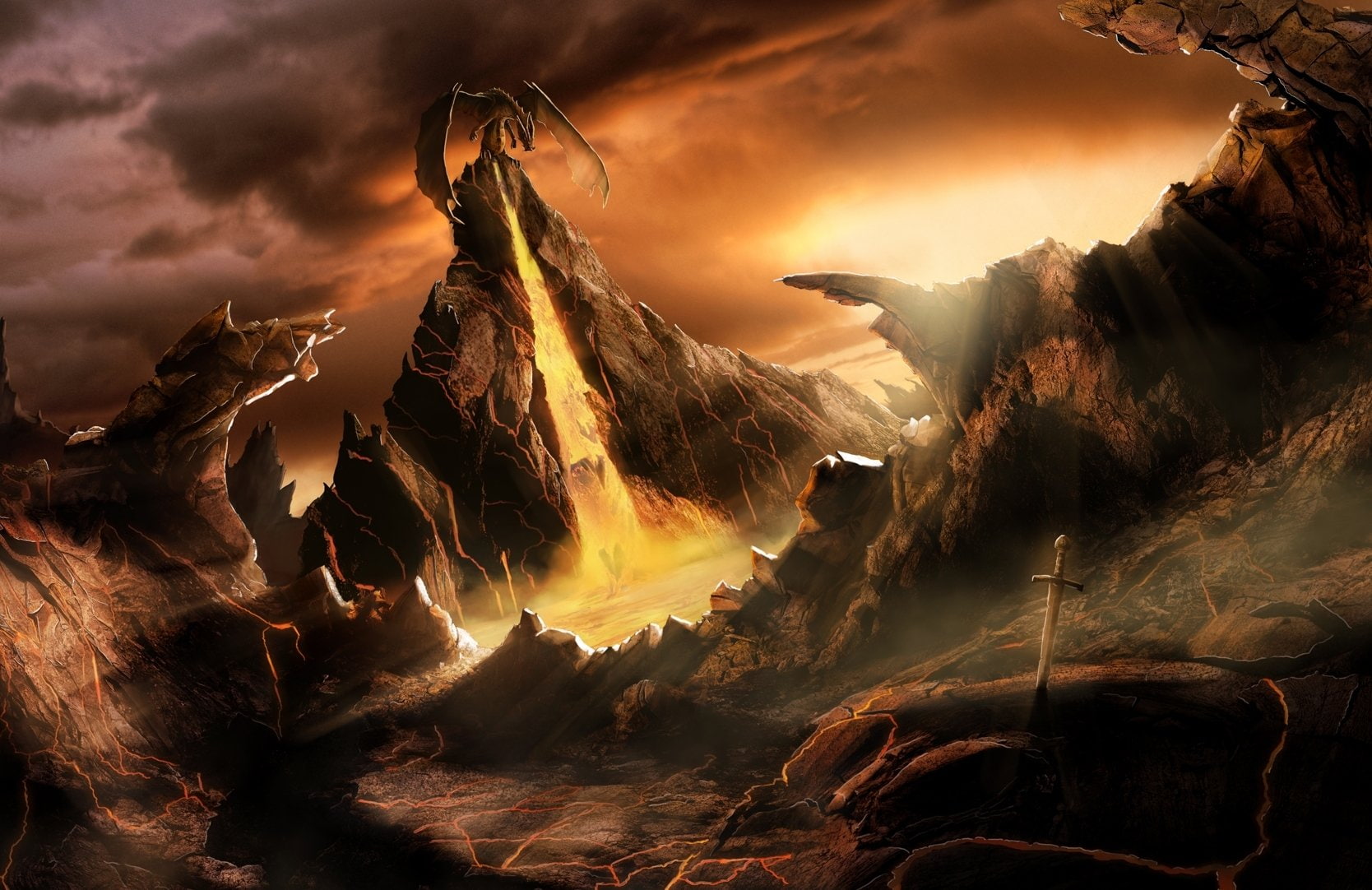 Dragons Lair, Jufri, Dragon, Video Game, 720P, HD Wallpaper