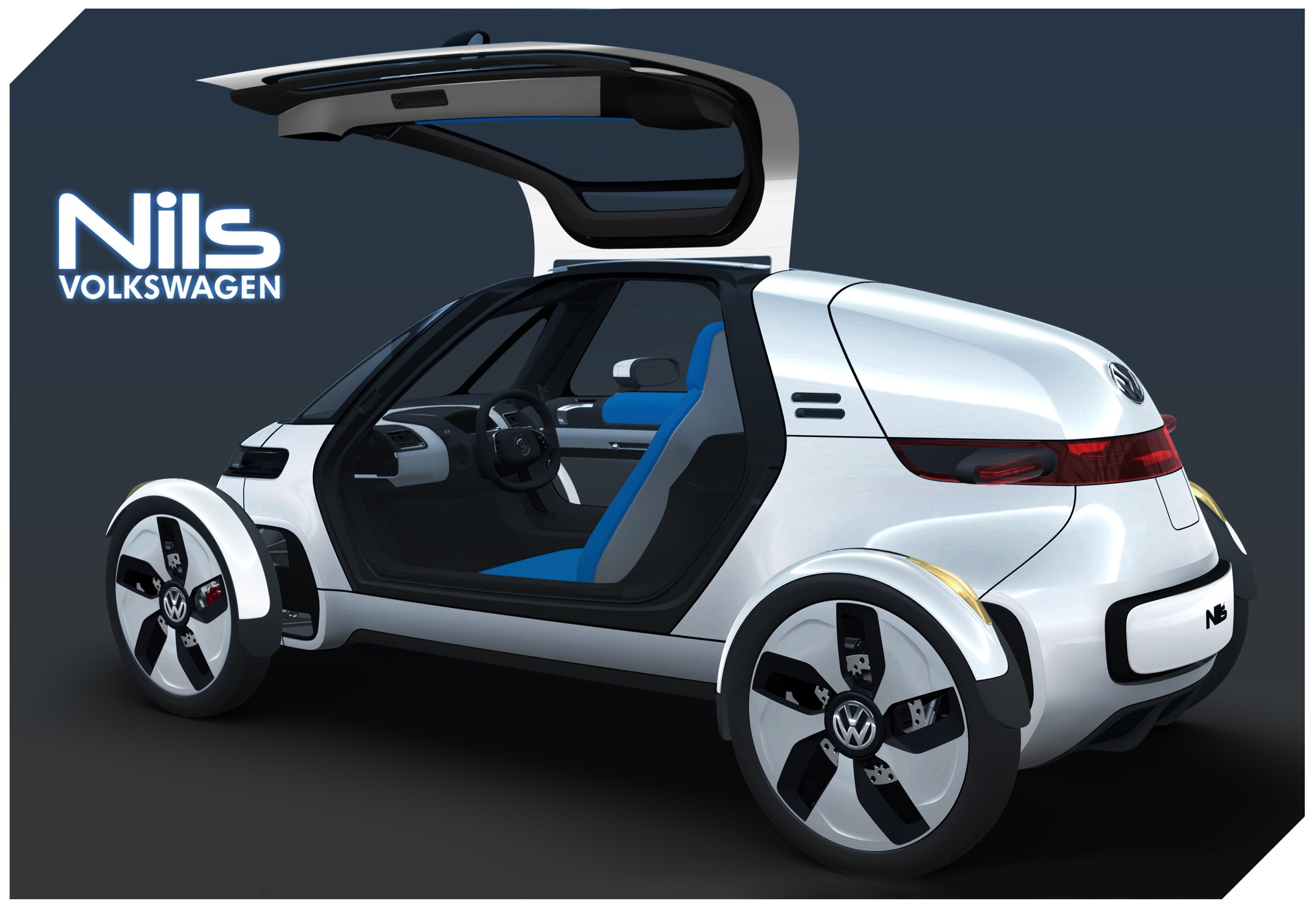 2011, concept, nils, 2K, volkswagen, HD Wallpaper