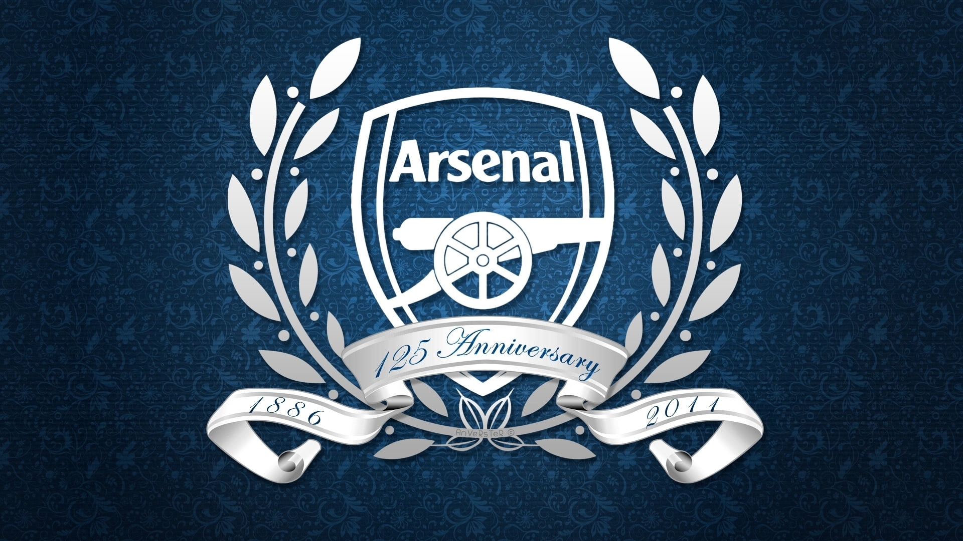 sports, arsenal, 1080P, hd, soccer, logo, anniversary, HD Wallpaper