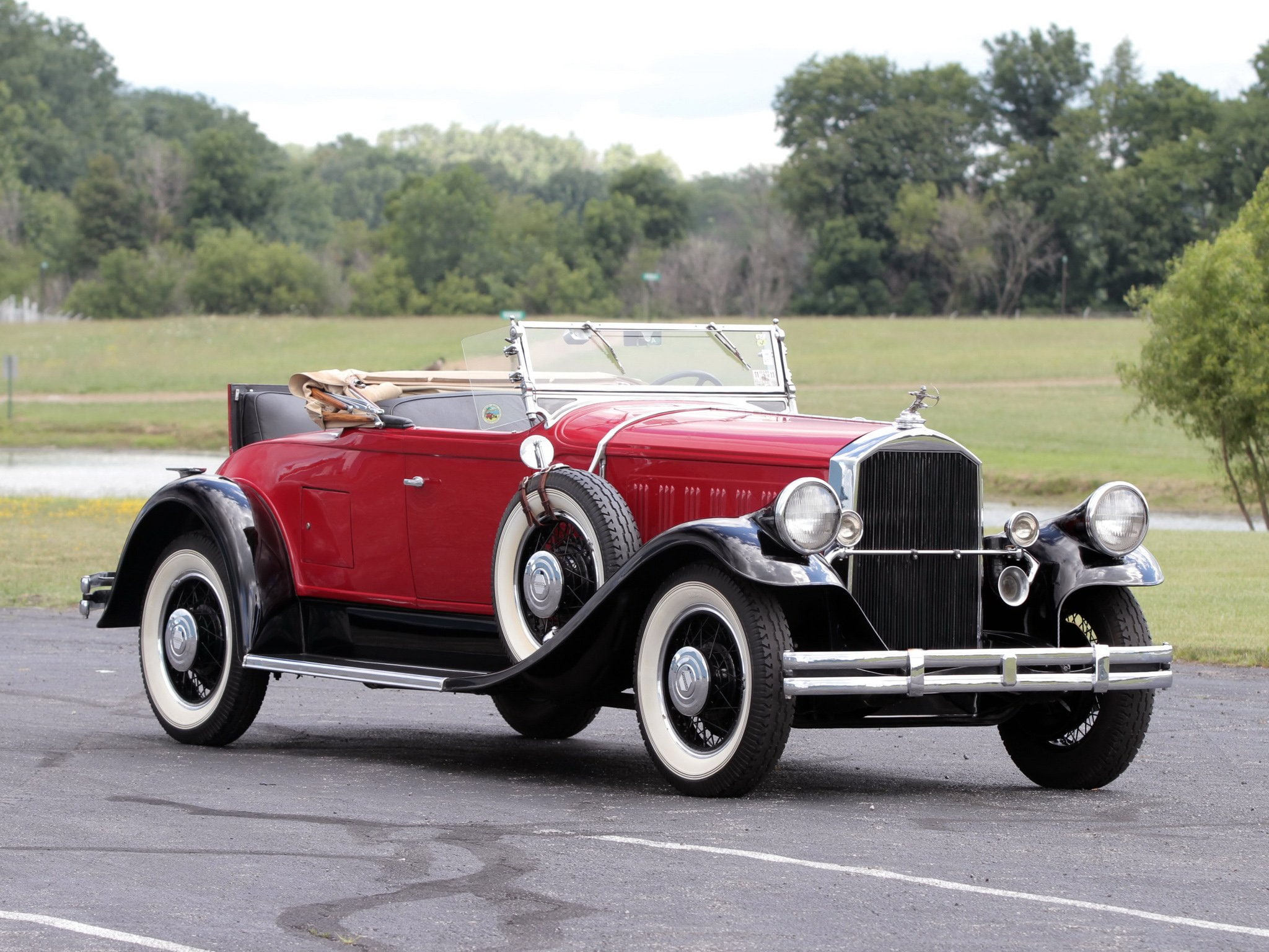 arrow, 1929, pierce, model 125, luxury, 1080P, roadster, retro, HD Wallpaper