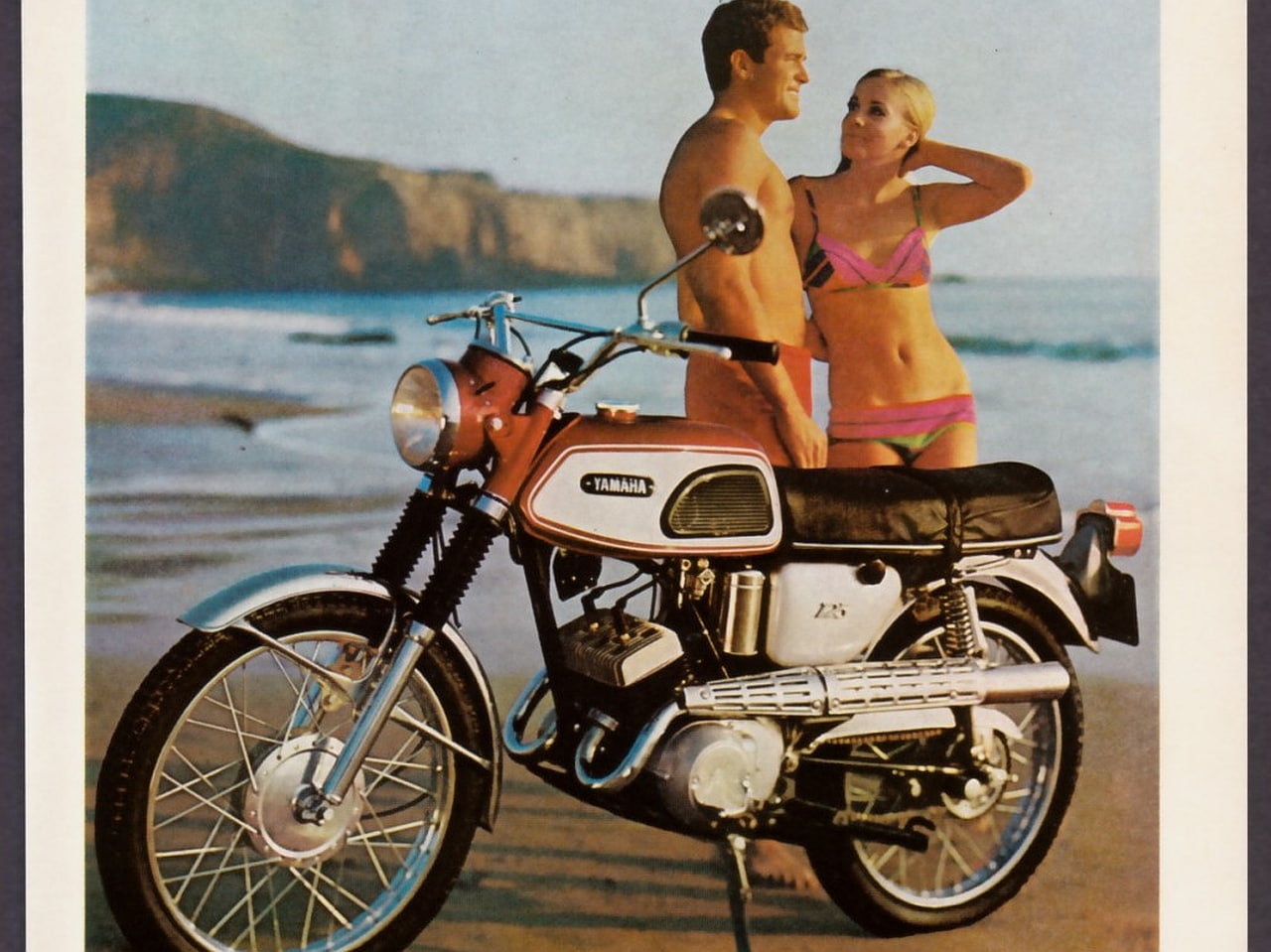 Yamaha, 720P, Yamaha 125 Twin Scrambler, HD Wallpaper