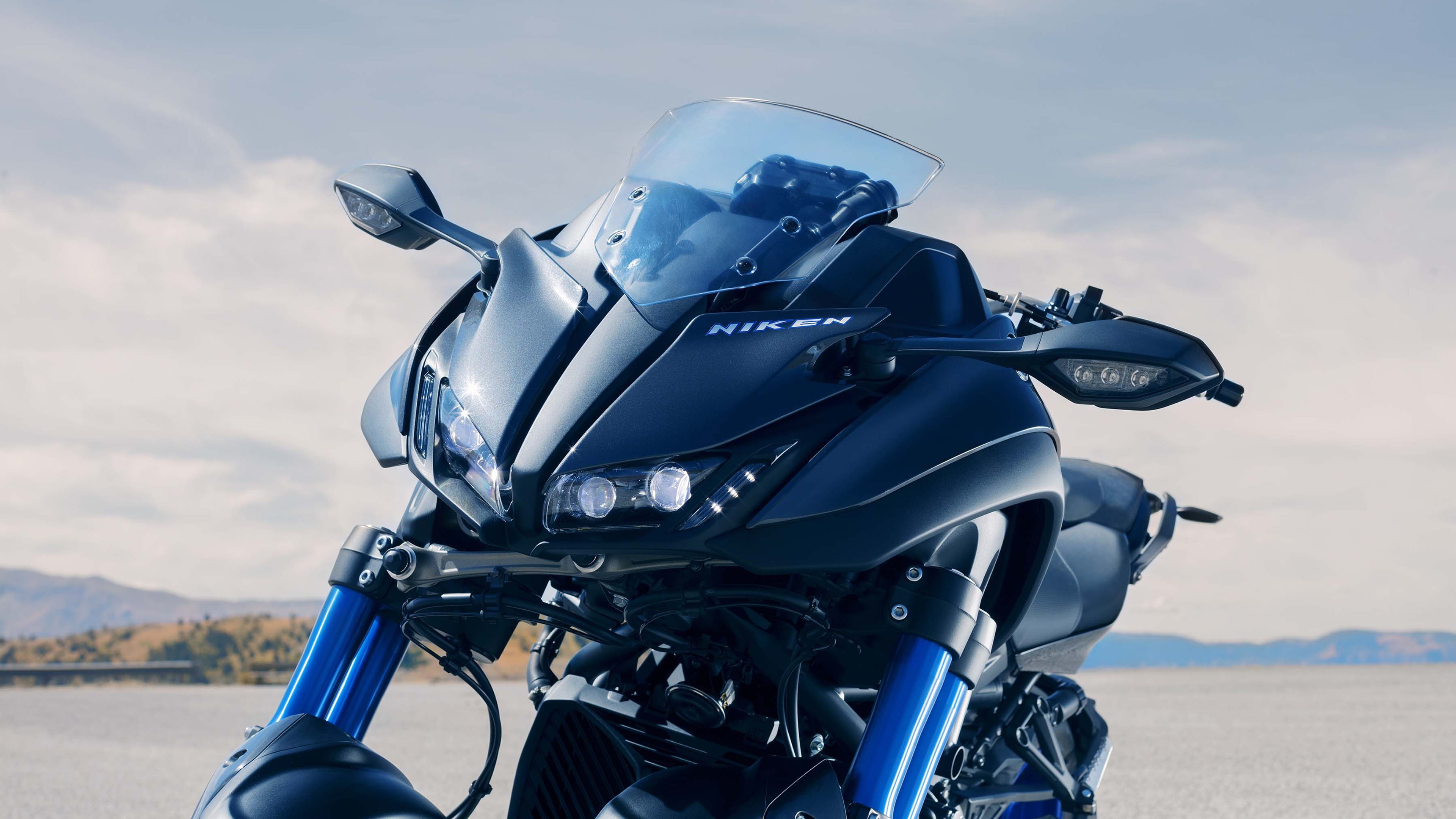 4K, EICMA 2017, 2019, Yamaha NIKEN, 4K, HD Wallpaper