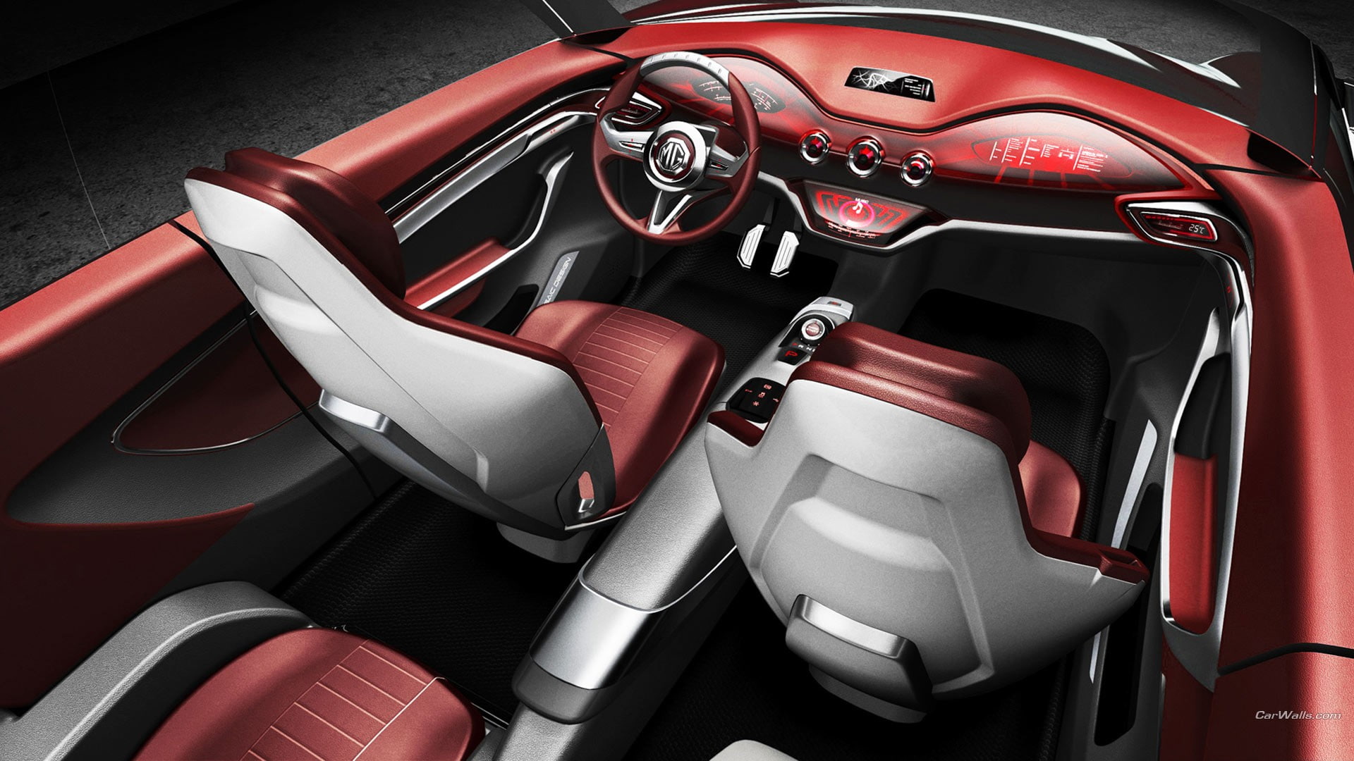 concept cars, 1080P, MG Icon, HD Wallpaper