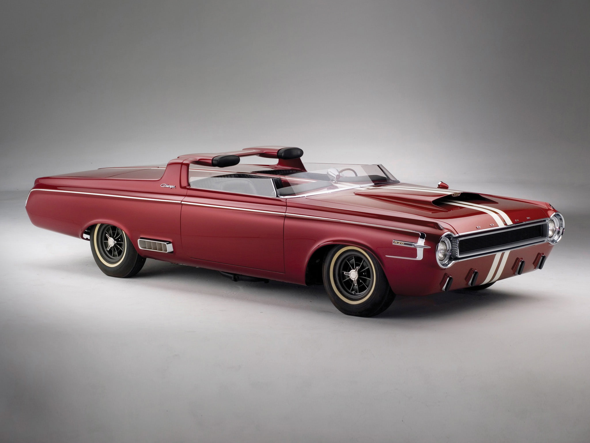 dodge, 1080P, hot, 1964, rod, roadster, classic, muscle, rods, charger, concept, HD Wallpaper