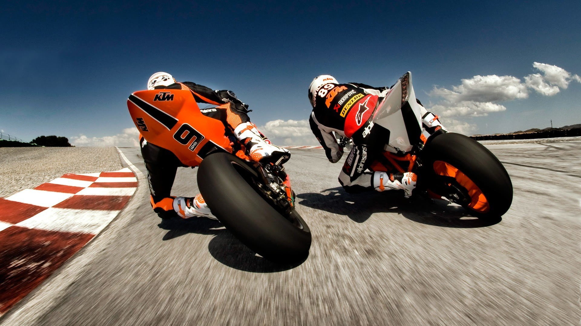 KTM, KTM RC8, 1080P, Race Tracks, Racing, HD Wallpaper