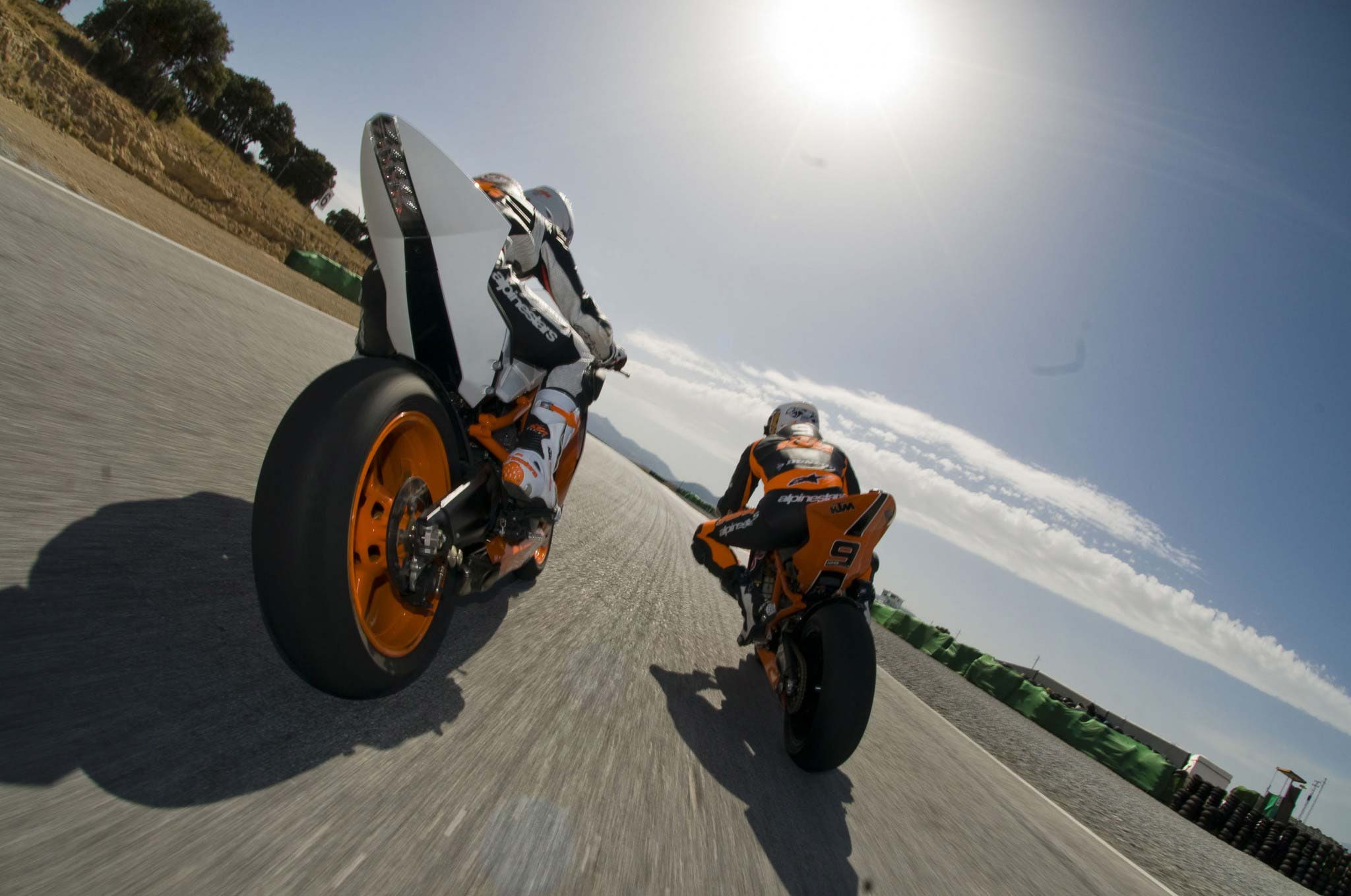1190, race, 1080P, racing, ktm, 2011, rc8r, HD Wallpaper