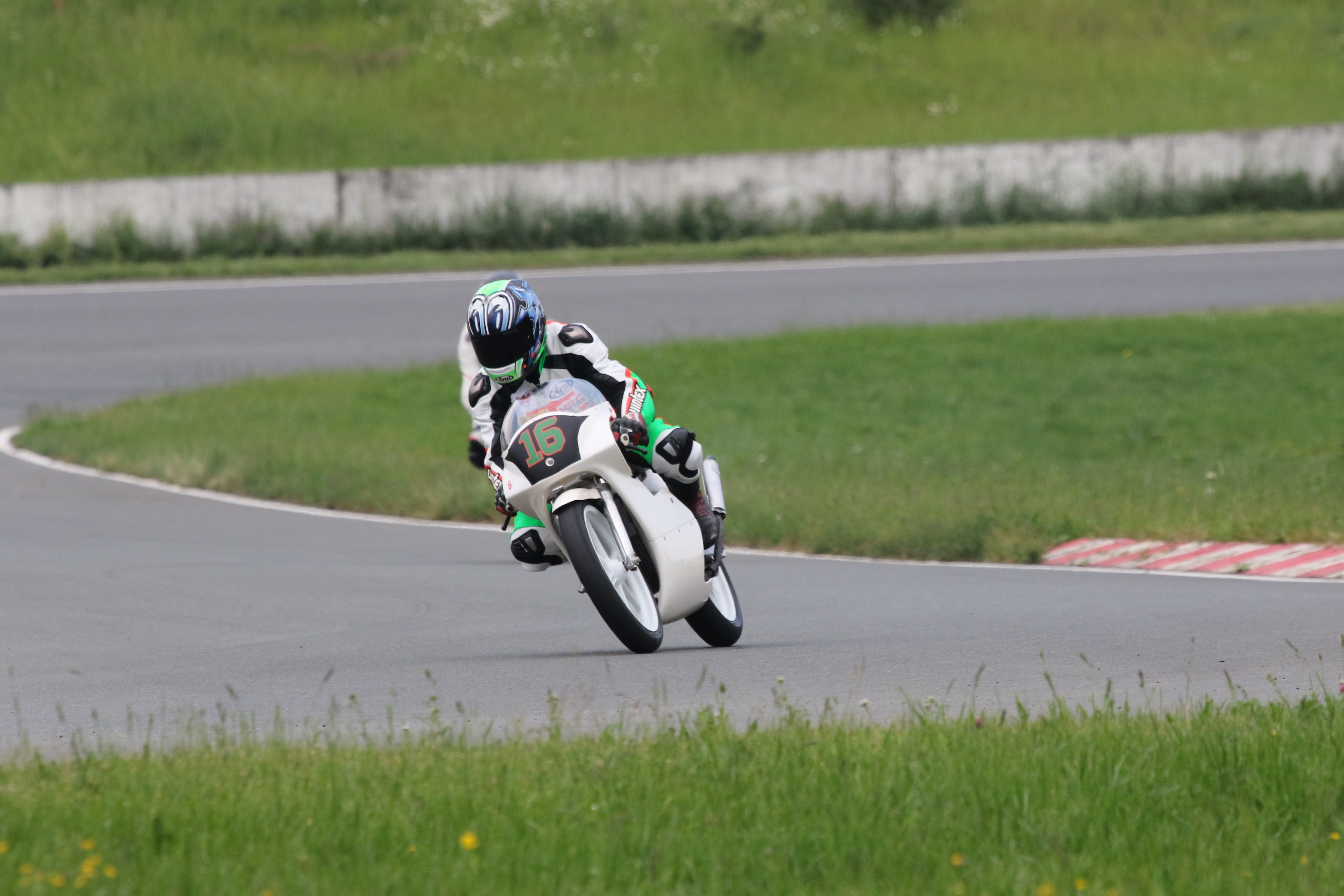 sport, german championships, biker, sports race, competition, helmet, one person, plant, schleiz triangle, outdoors, 125cc honda, speed, transportation, HD Wallpaper