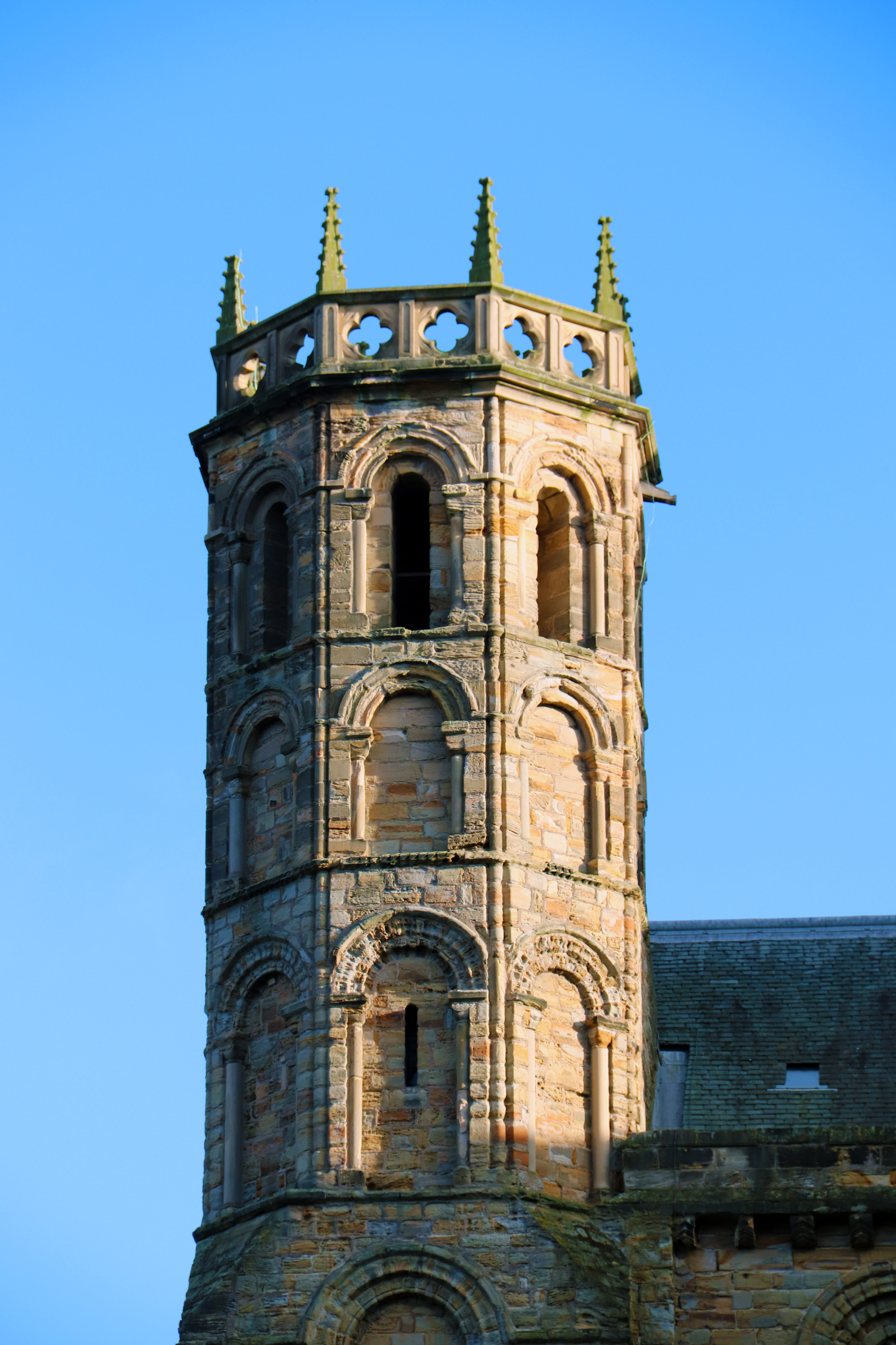 religion, architecture, sky, tower, durham, blue, 5K, built structure, clock, building, spirituality, landmark, historically, church, travel destinations, Phone HD Wallpaper