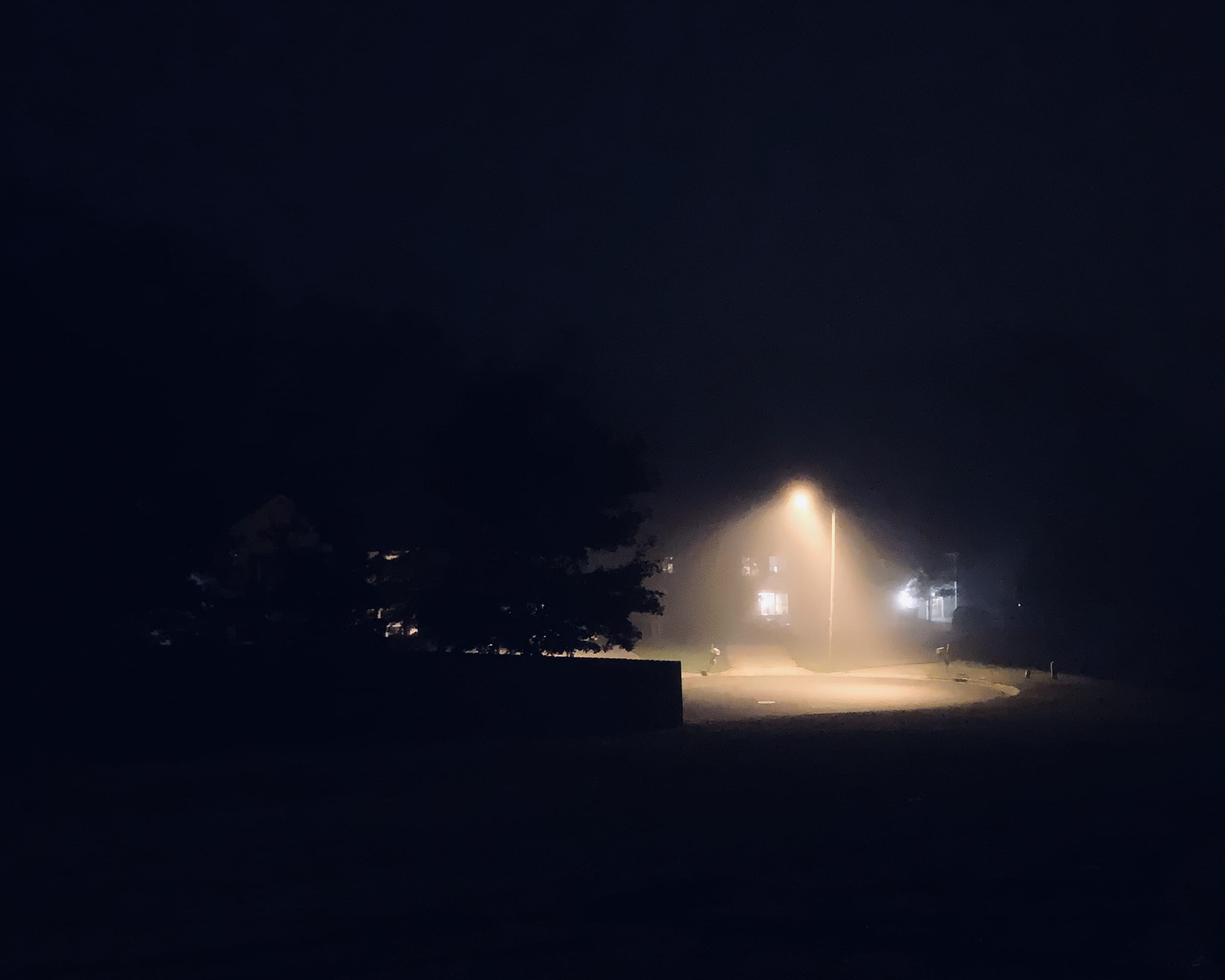 moonlight, copy space, illuminated, mystery, nature, building, night, light - natural phenomenon, united states, sky, dark, architecture, street, building exterior, HD Wallpaper