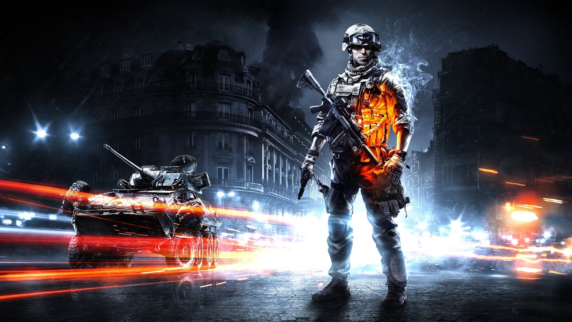 city, equipment, street, sports helmet, night, people, weapon, soldier, war, young men, work Helmet, speed, hydrogen Bomb, emergency Services, HD Wallpaper