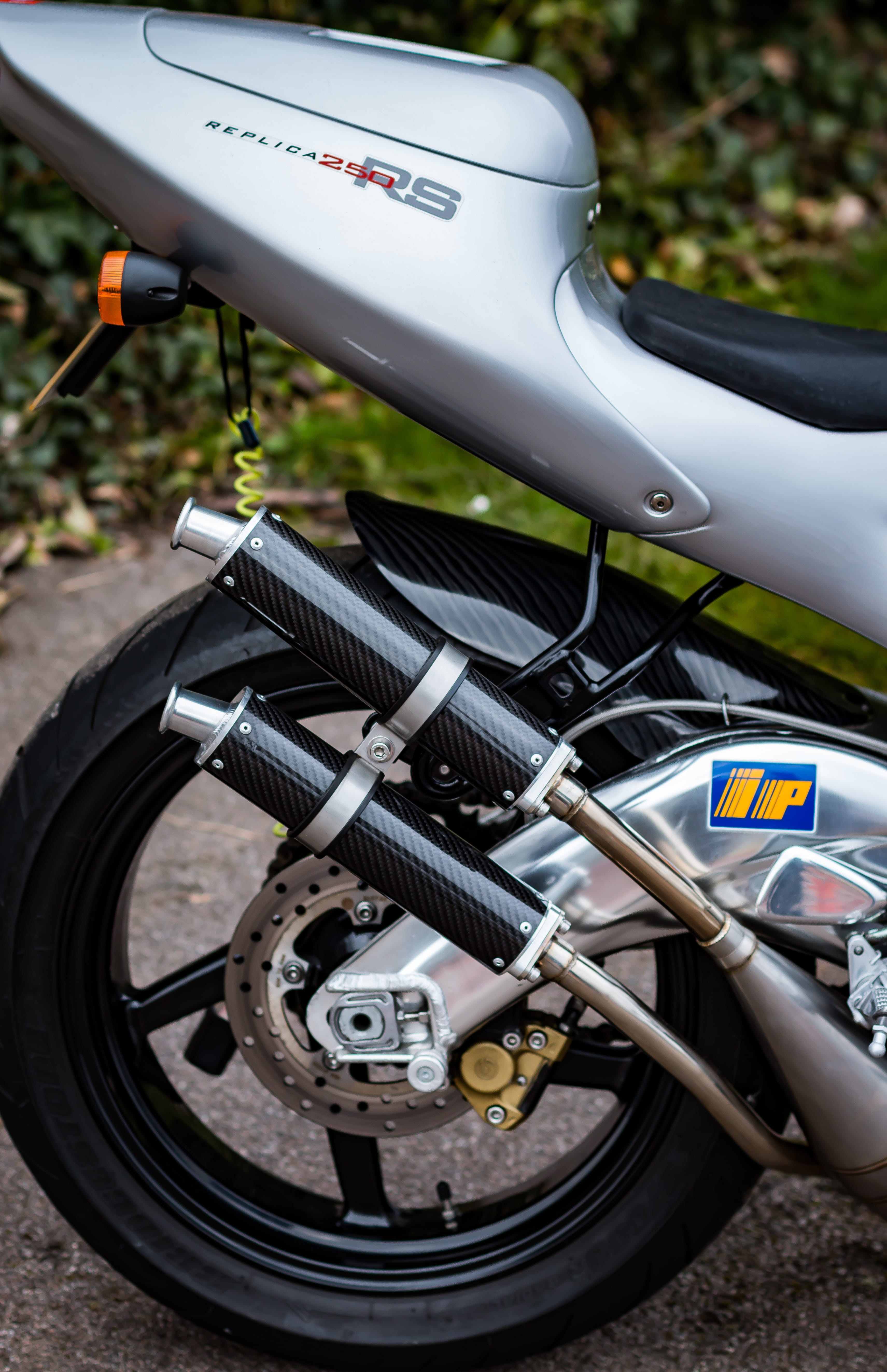 rs250, day, car, transportation, technology, stationary, close-up, scooter, high angle view, nature, aprilia, bike, no people, bicycle, mode of transportation, Phone HD Wallpaper
