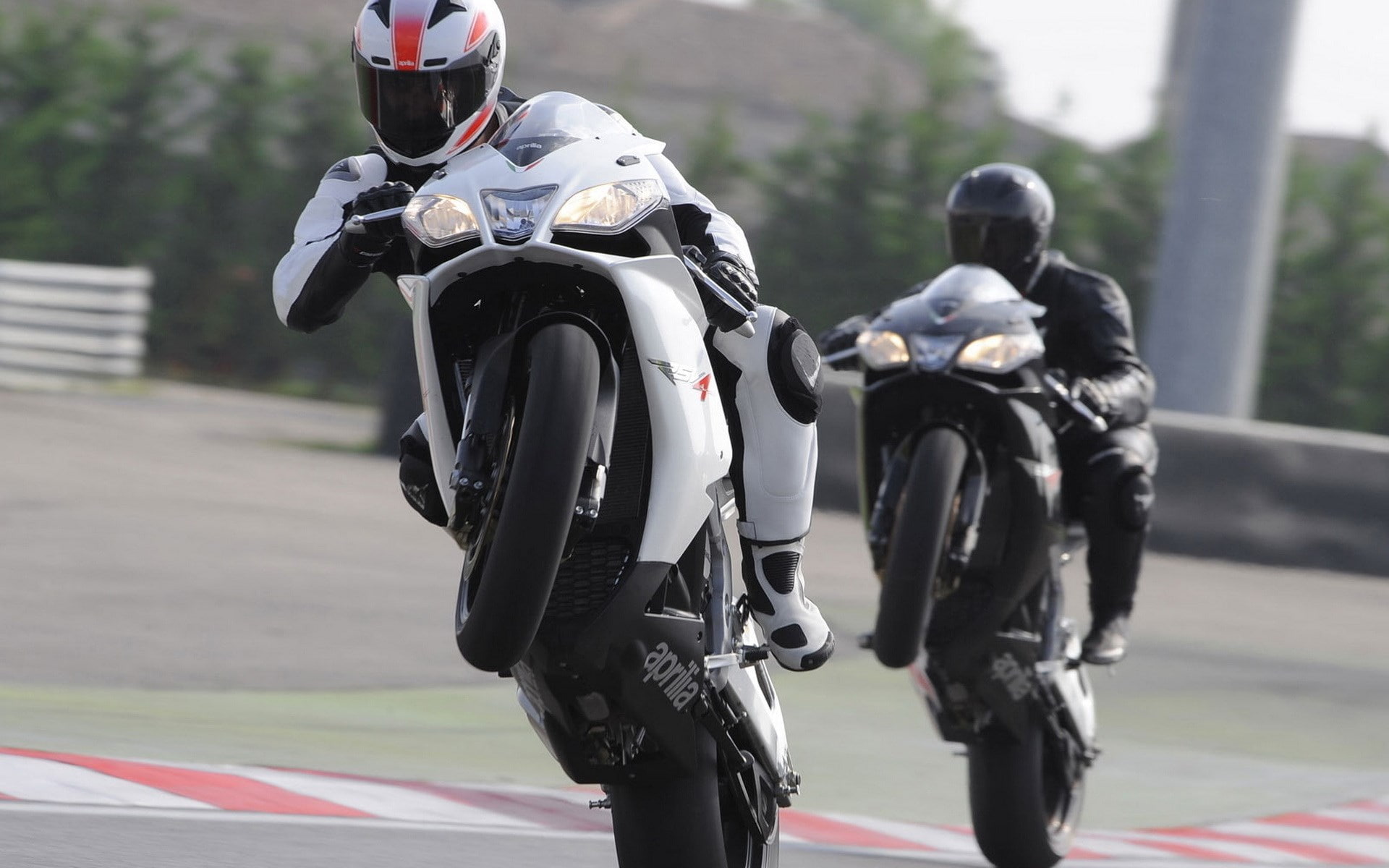 headwear, nature, clothing, 1080P, people, mode of transportation, sports helmet, outdoors, protection, day, ride, aprilia rsv4, rear view, real people, HD Wallpaper