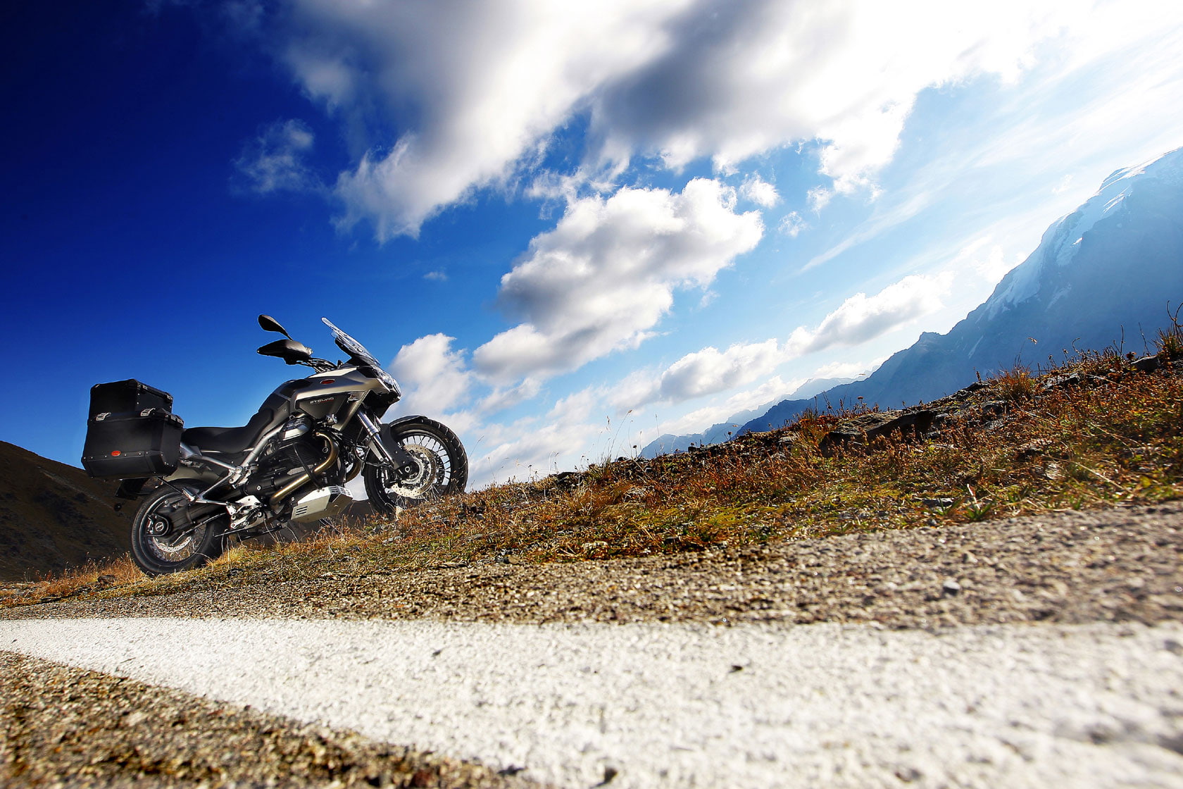 stelvio, 720P, moto, 1200, ntx, 2010, guzzi, HD Wallpaper