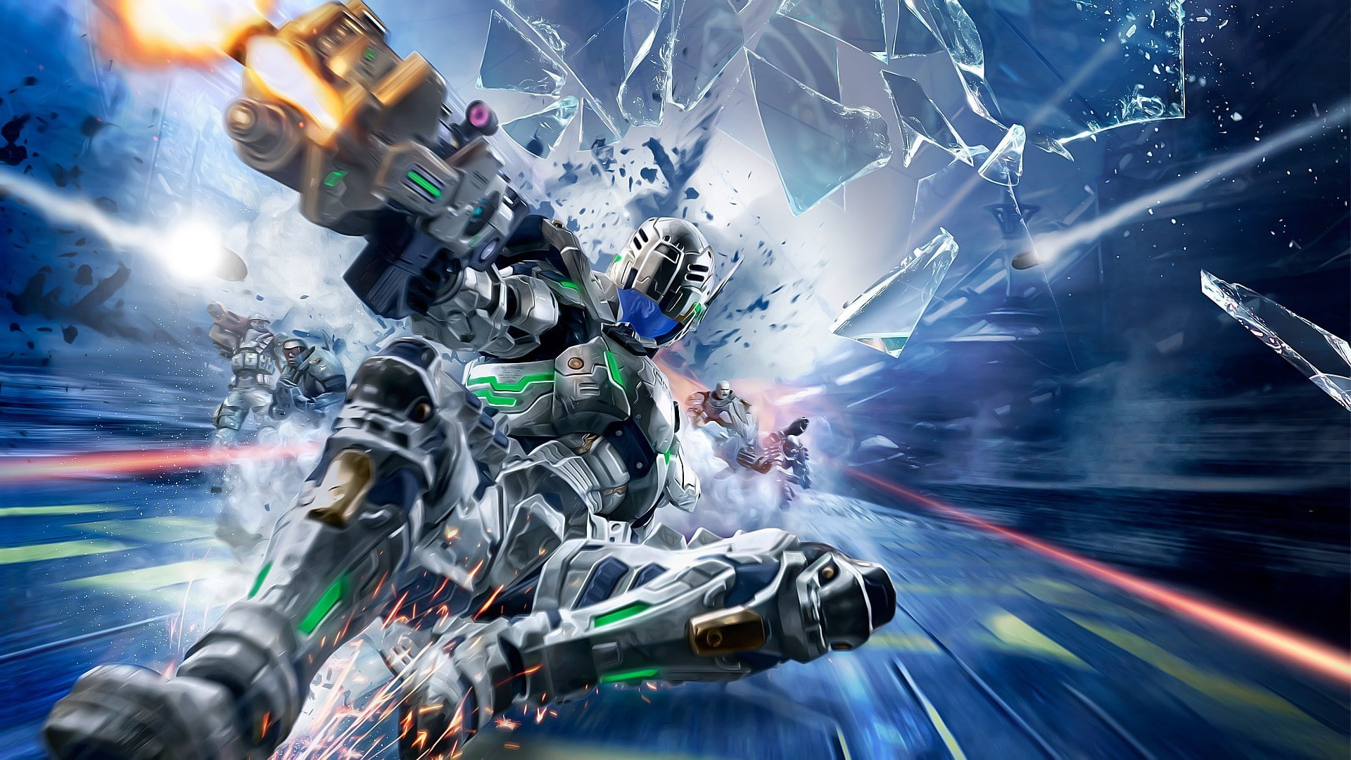 Vanquish, video games, 1080P, HD Wallpaper