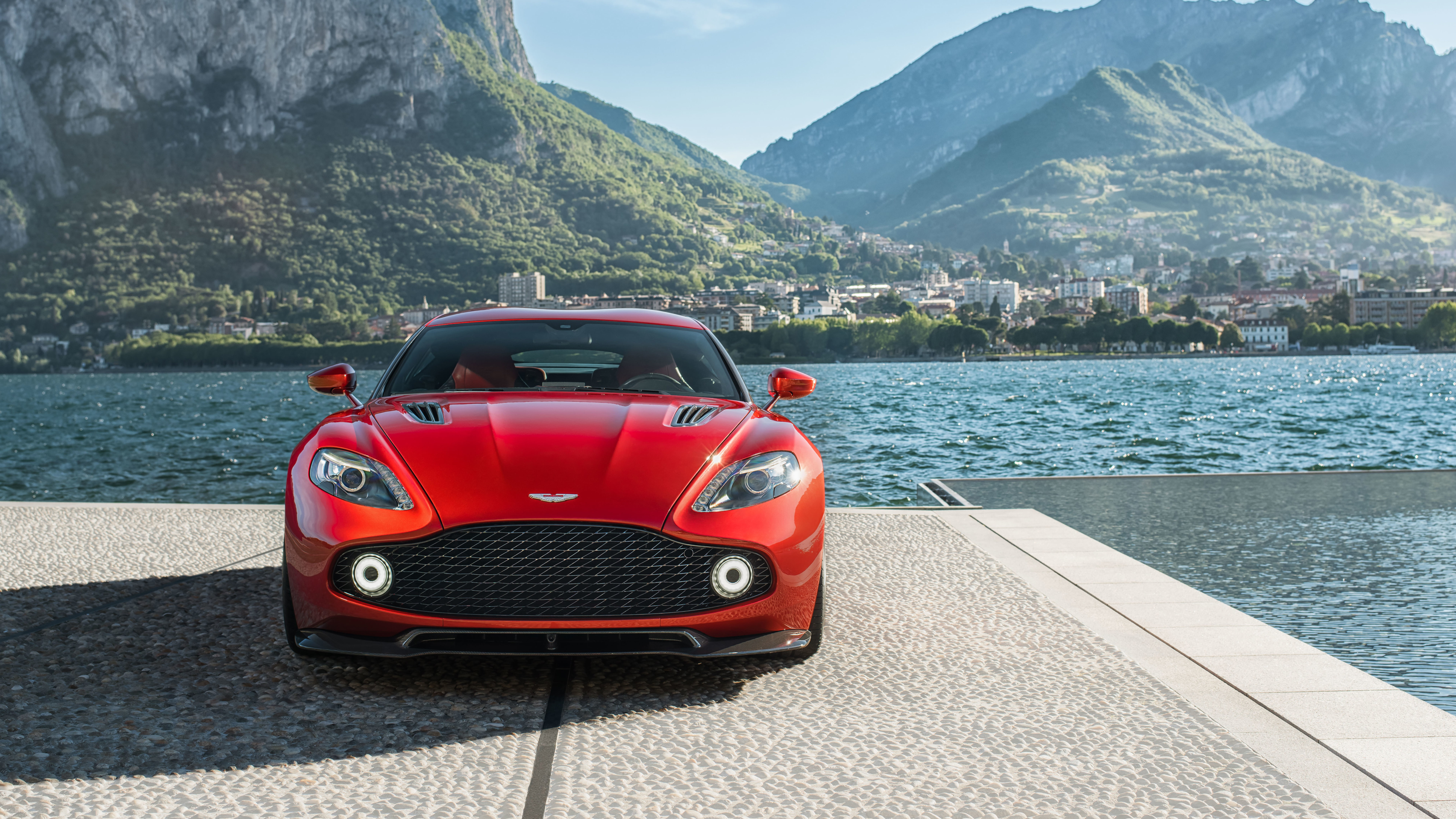 4K, Aston Martin, 2017 Cars, 8K, Vanquish Zagato, 8K, HD Wallpaper