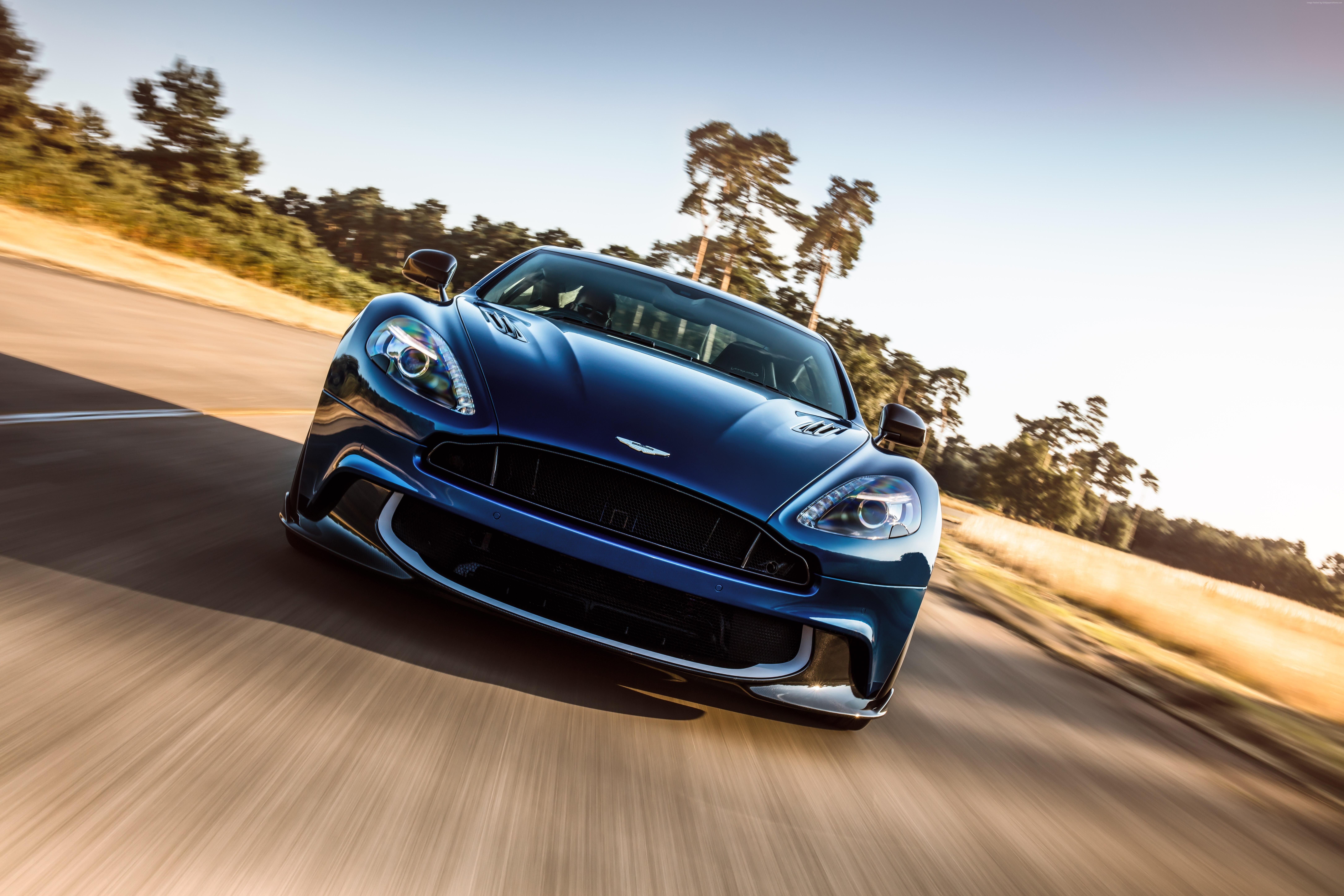 LA Auto Show 2016, 8K, Aston Martin Vanquish, supercar, HD Wallpaper