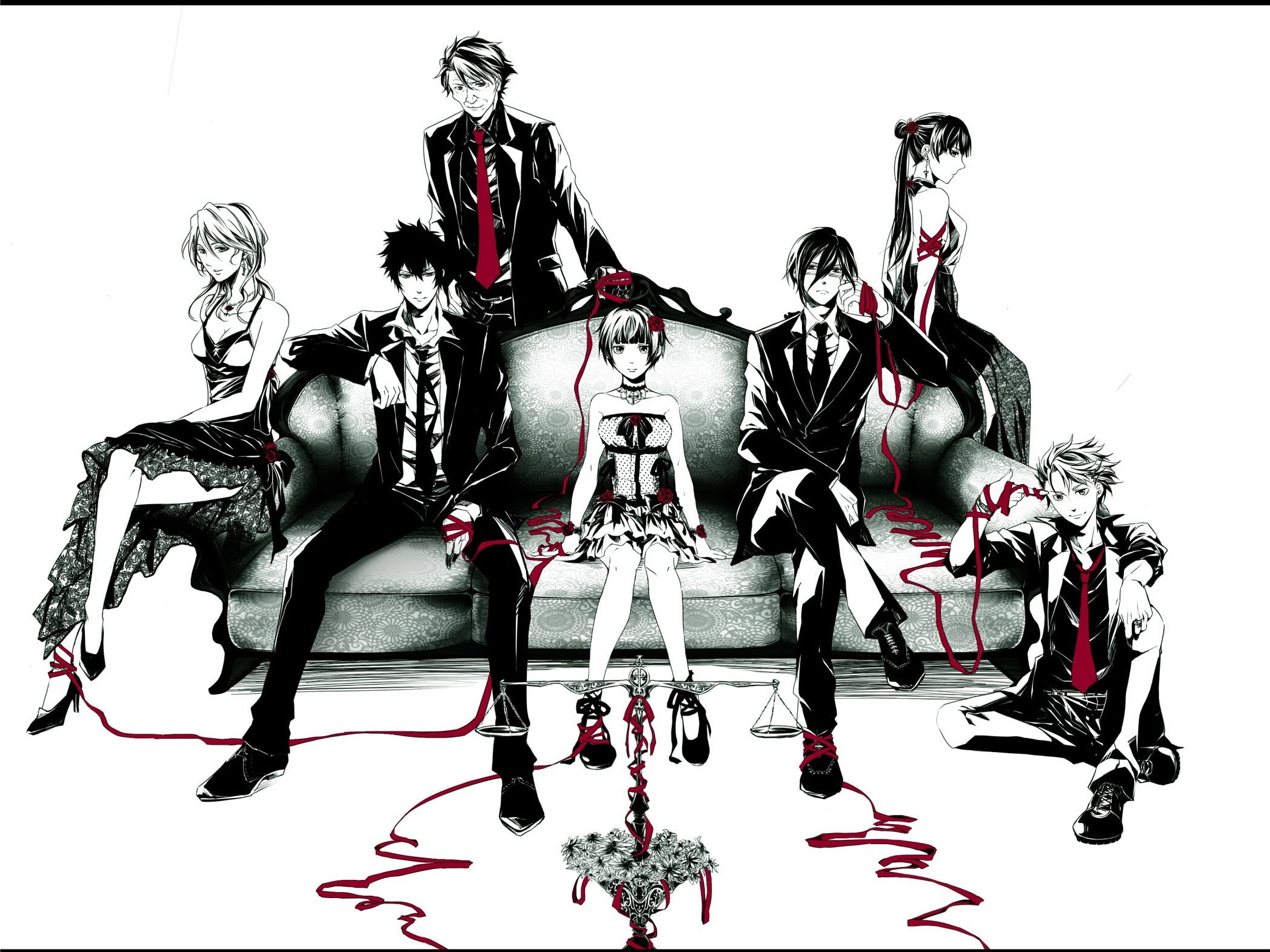 Tsunemori Akane, 1080P, anime, Psycho-Pass, HD Wallpaper