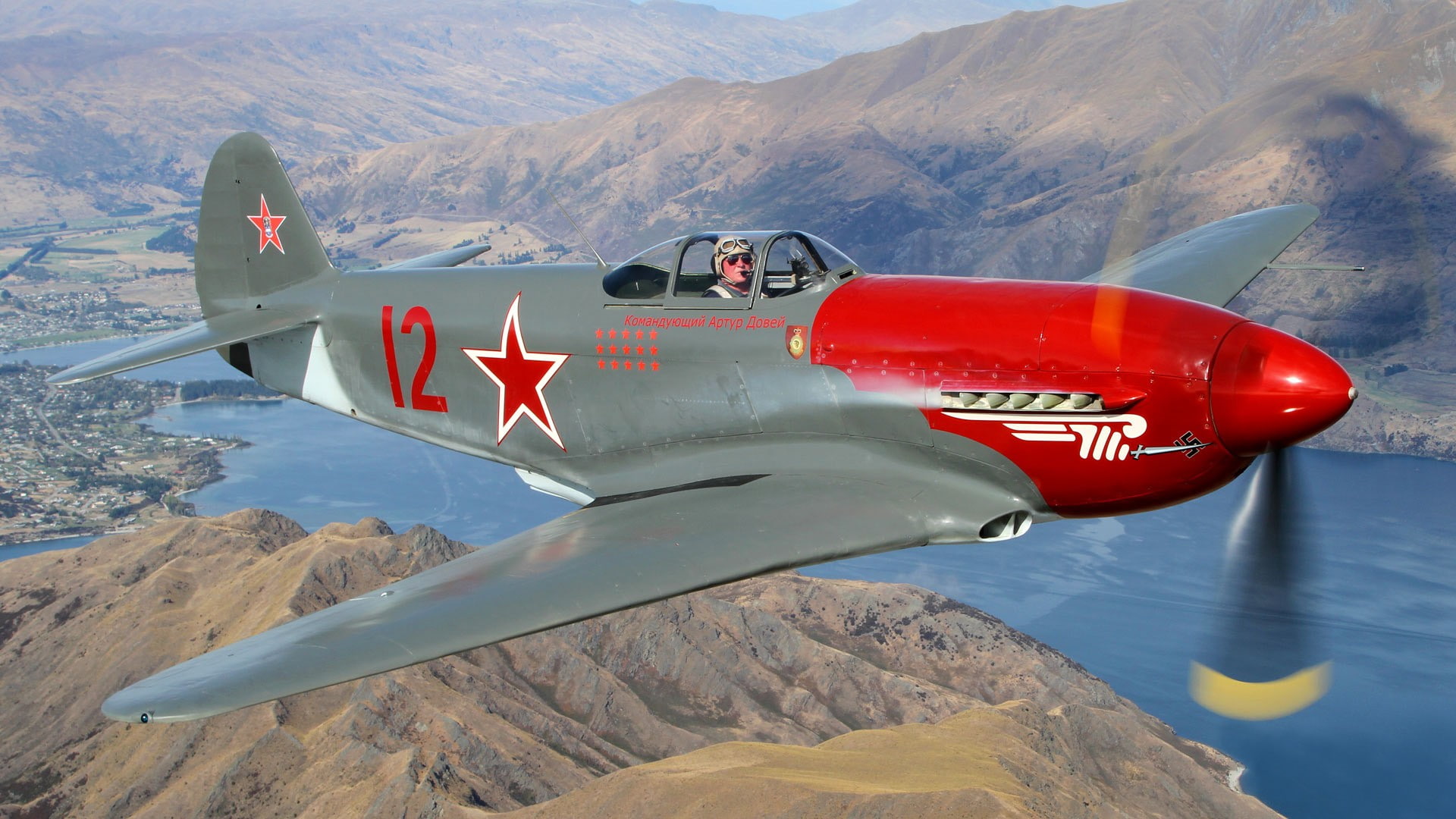 warbird, airplanes, 1080P, yak 3, HD Wallpaper