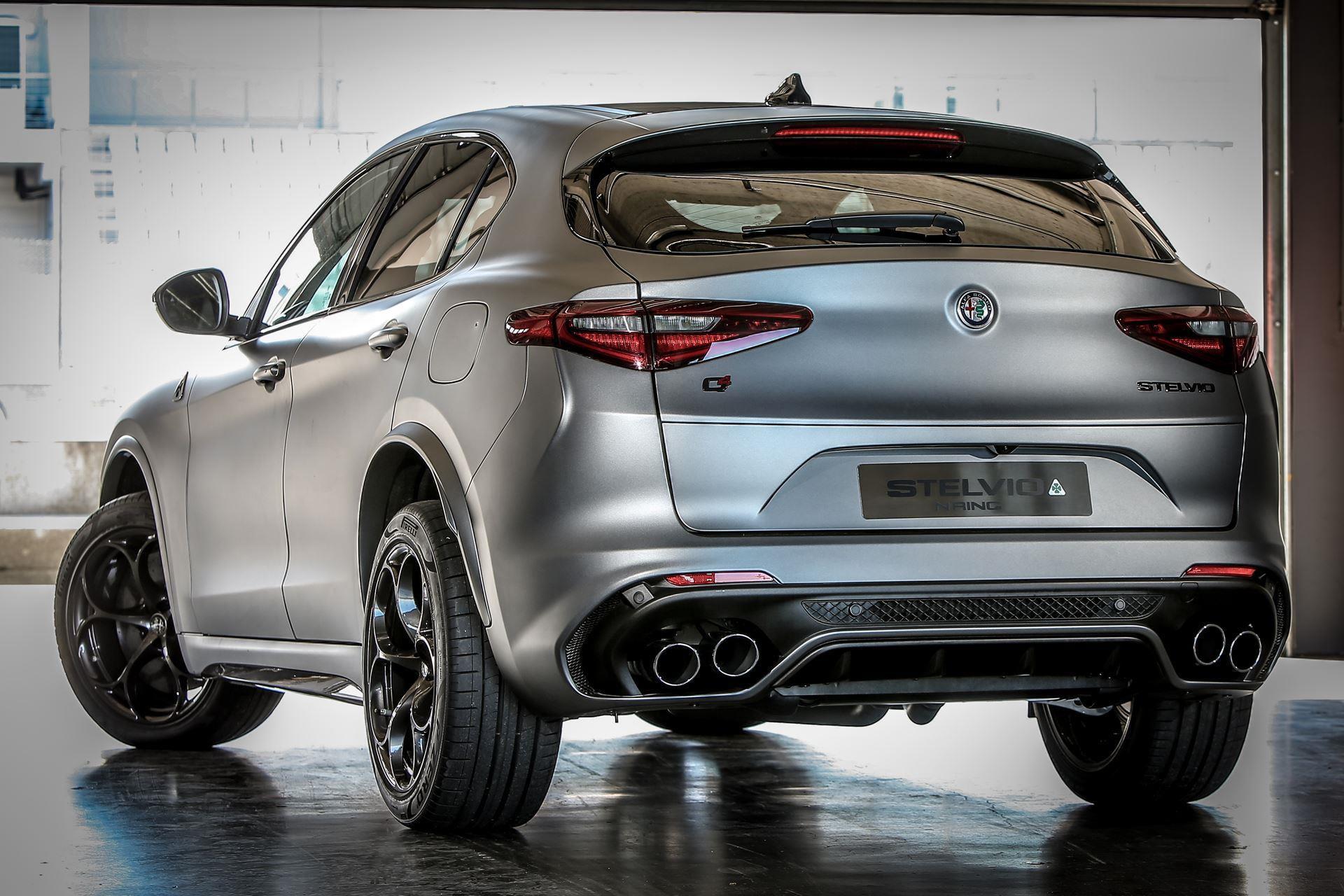 1080P, quadrifoglio, romeo, car, alfa, nring, stelvio, HD Wallpaper