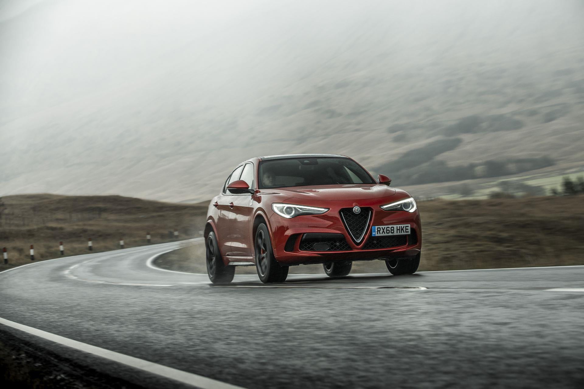 car, romeo, alfa, 1080P, stelvio, quadrifoglio, HD Wallpaper