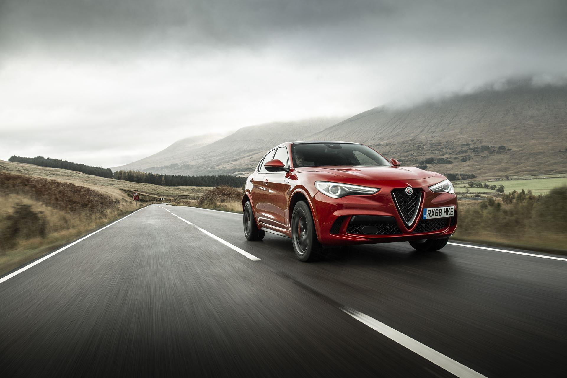 romeo, car, alfa, stelvio, 1080P, quadrifoglio, HD Wallpaper