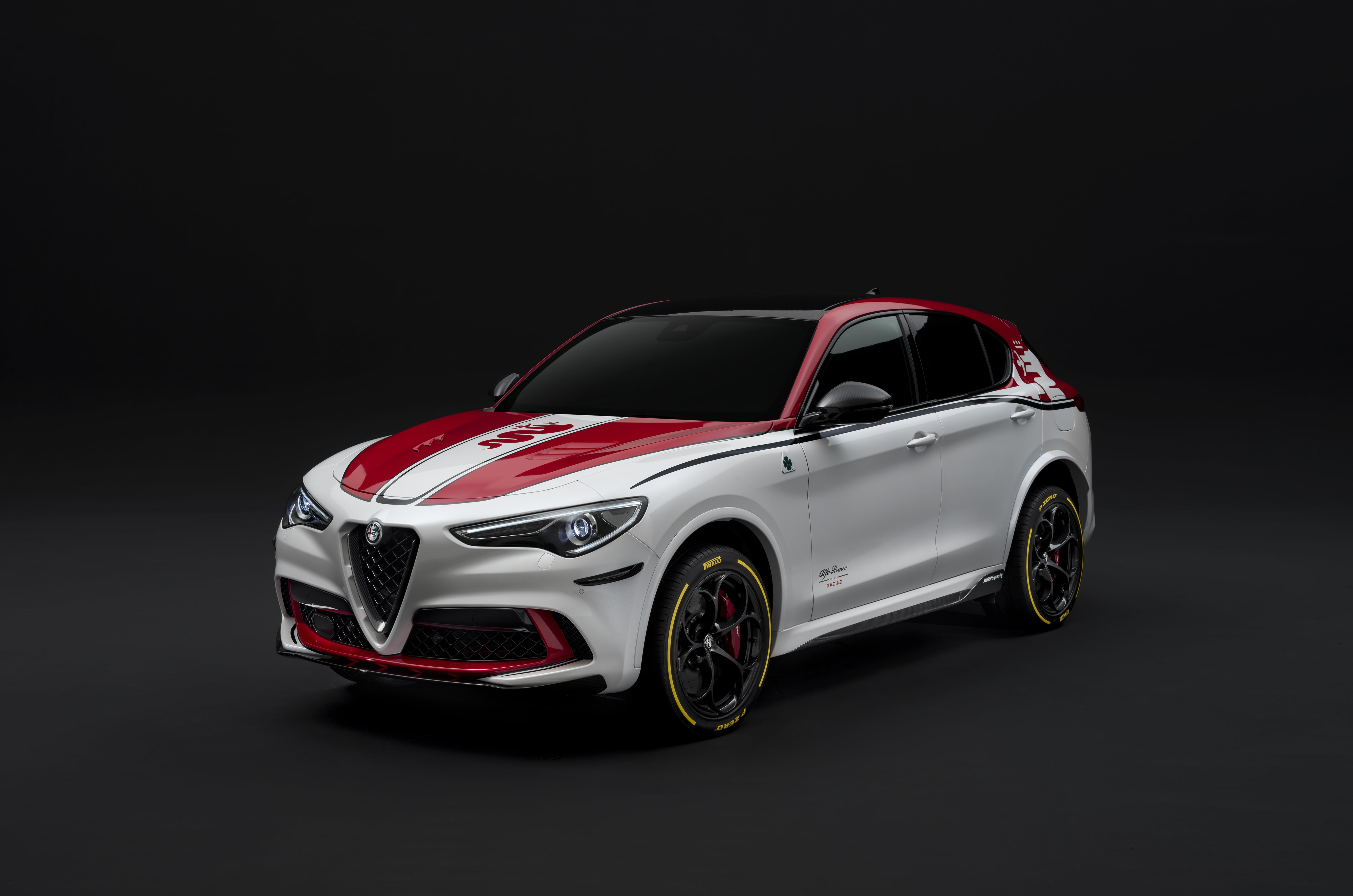 5K, Alfa Romeo, Racing, Stelvio Four-Leaf Clover, 2019-20, tuning, HD Wallpaper
