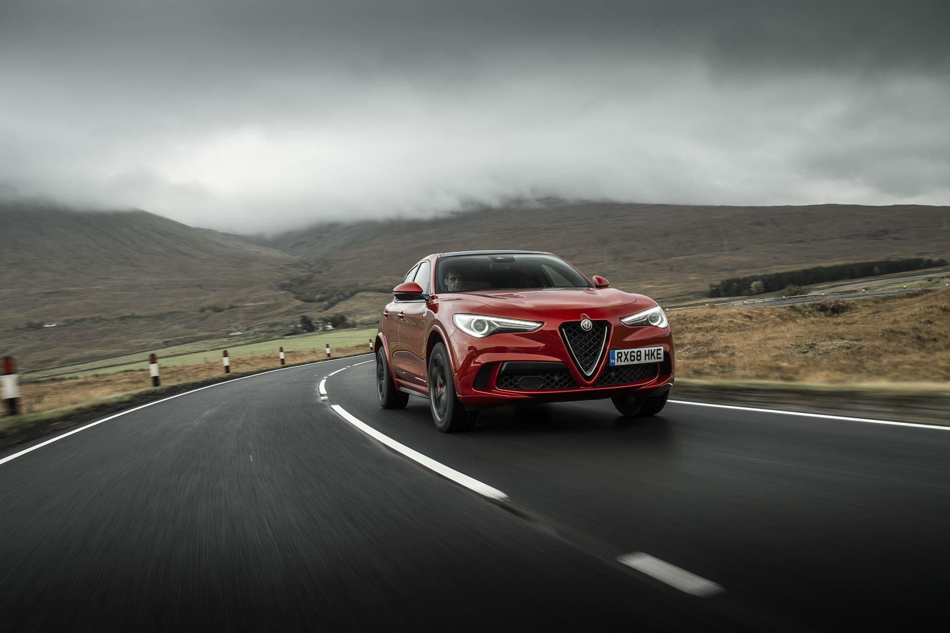 romeo, quadrifoglio, alfa, 1080P, stelvio, car, HD Wallpaper