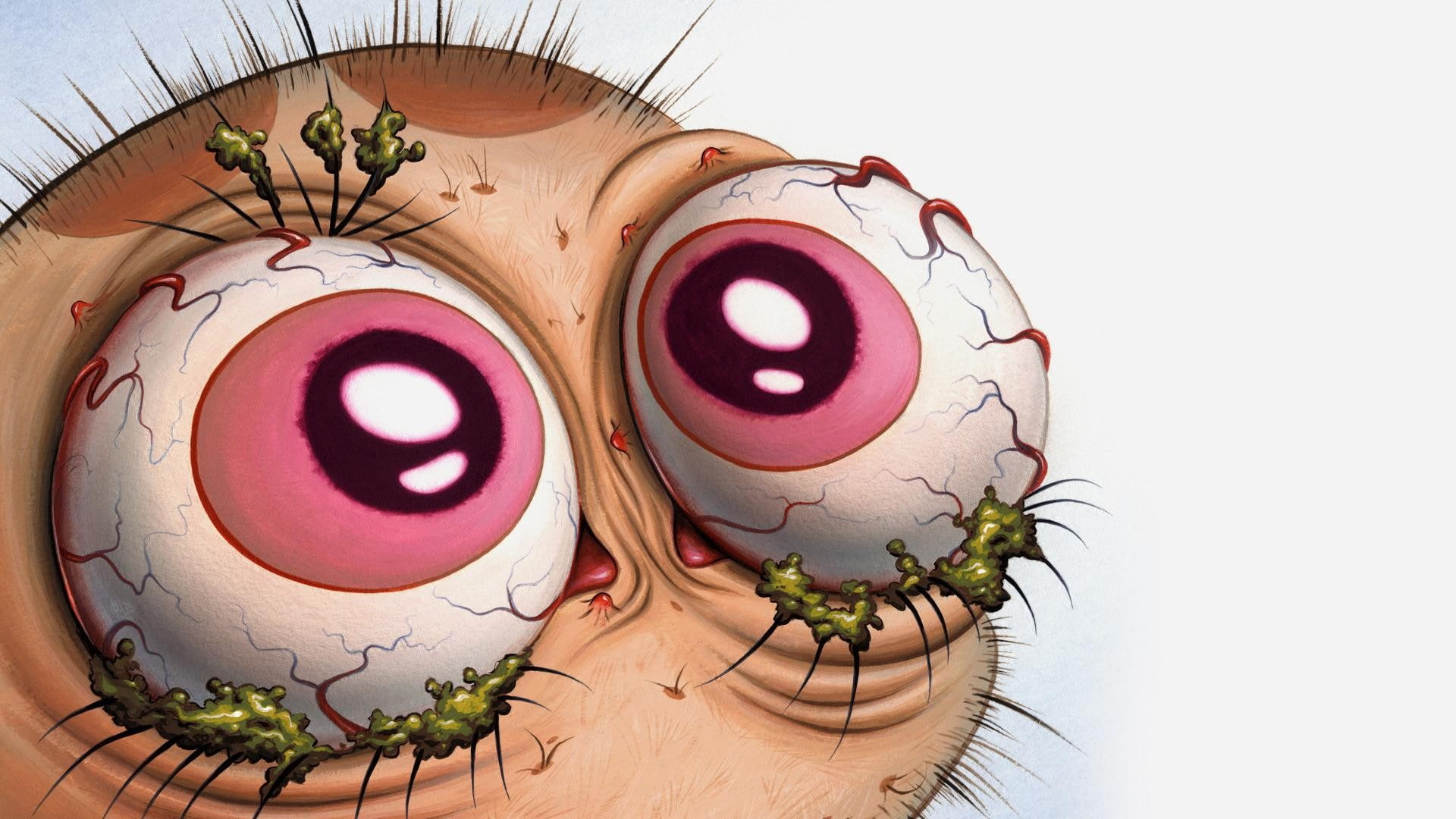 animation, poster, animated, comedy, gross, cartoon, eyes, ren, stimpy, funny, 1080P, humor, HD Wallpaper
