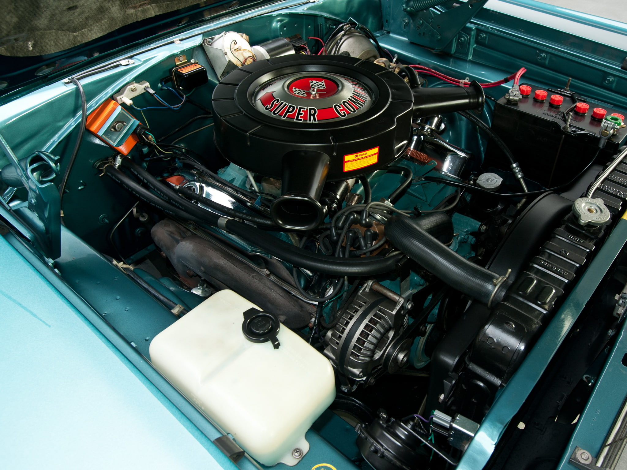 gtx, belvedere, rs27, 440, convertible, 1080P, engines, classic, engine, muscle, 1967, plymouth, HD Wallpaper