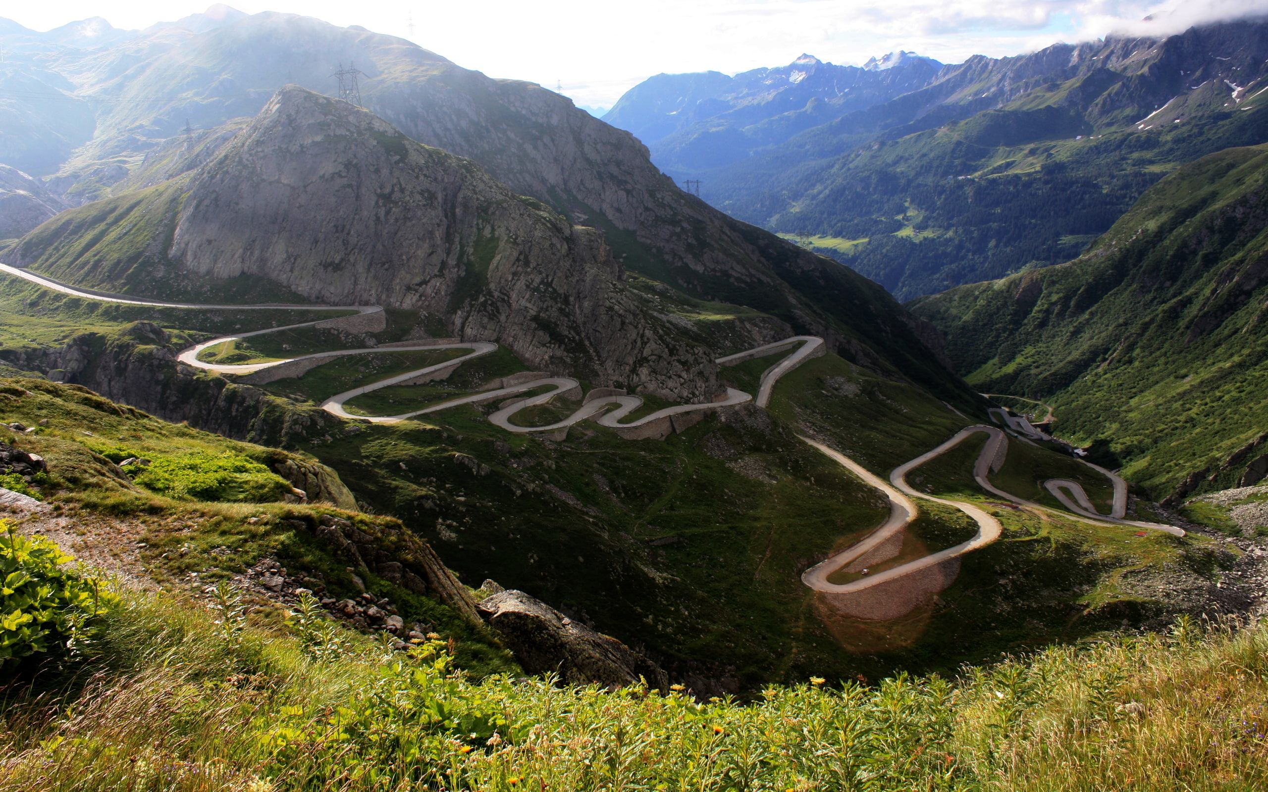 switzerland, 2K, gotthard, pass, HD Wallpaper