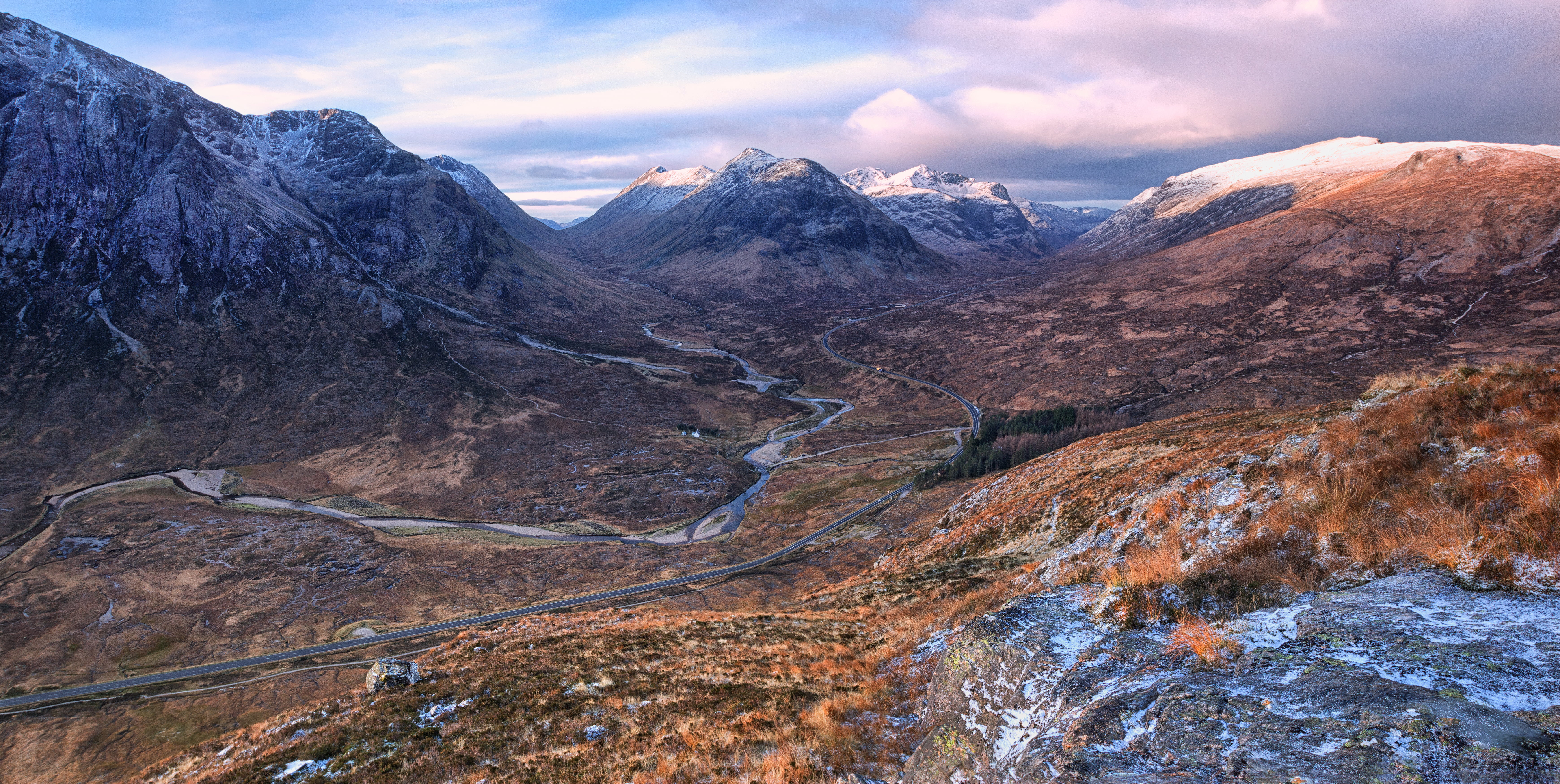 scenics, Highlands, Beinn aChrulaiste, brown, daytime, blue, photography, mountains, 5K, mountain, Scotland, blue skies, nature, Landscape, outdoors, Glencoe, HD Wallpaper