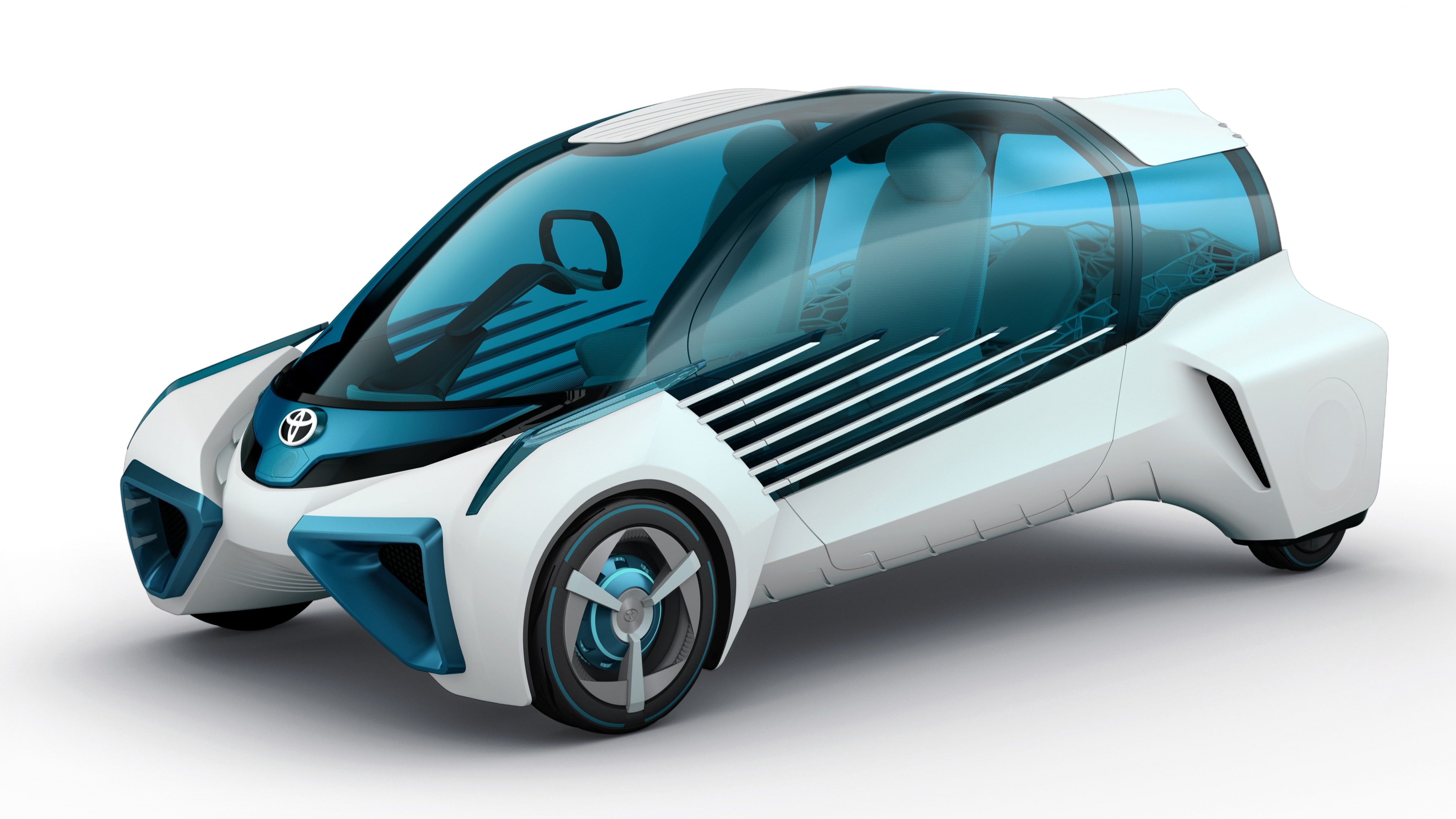 Electric Car, CES 2016, Toyota FCV Plus, 4K, HD Wallpaper