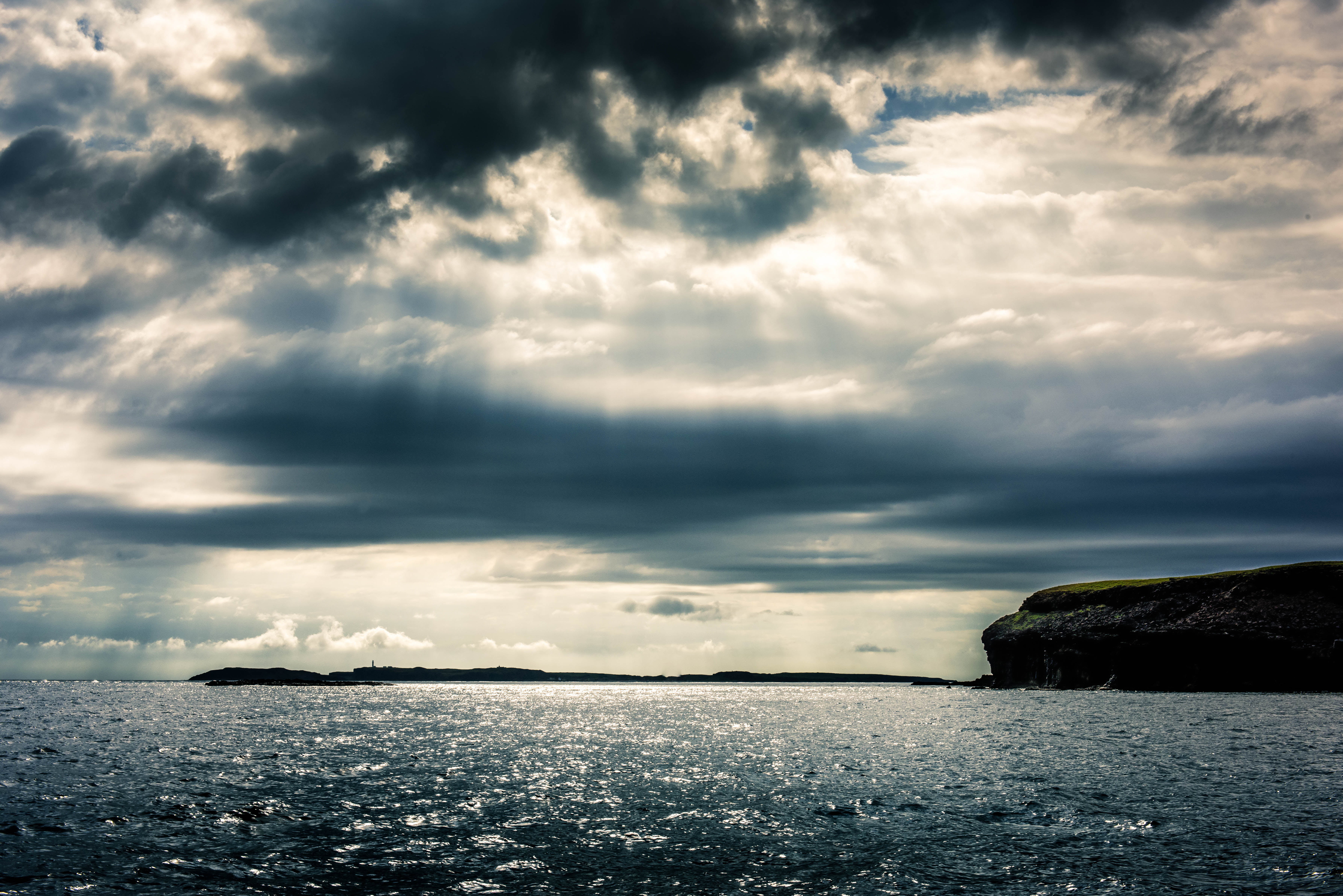Island, 5K, sky, nature, water, cloudscape, Landscapes, cloud - Sky, day, clouds, sea, GETTY, Nikon D810, sea of clouds, coastline, 澎湖, seascape, Taiwan, HD Wallpaper