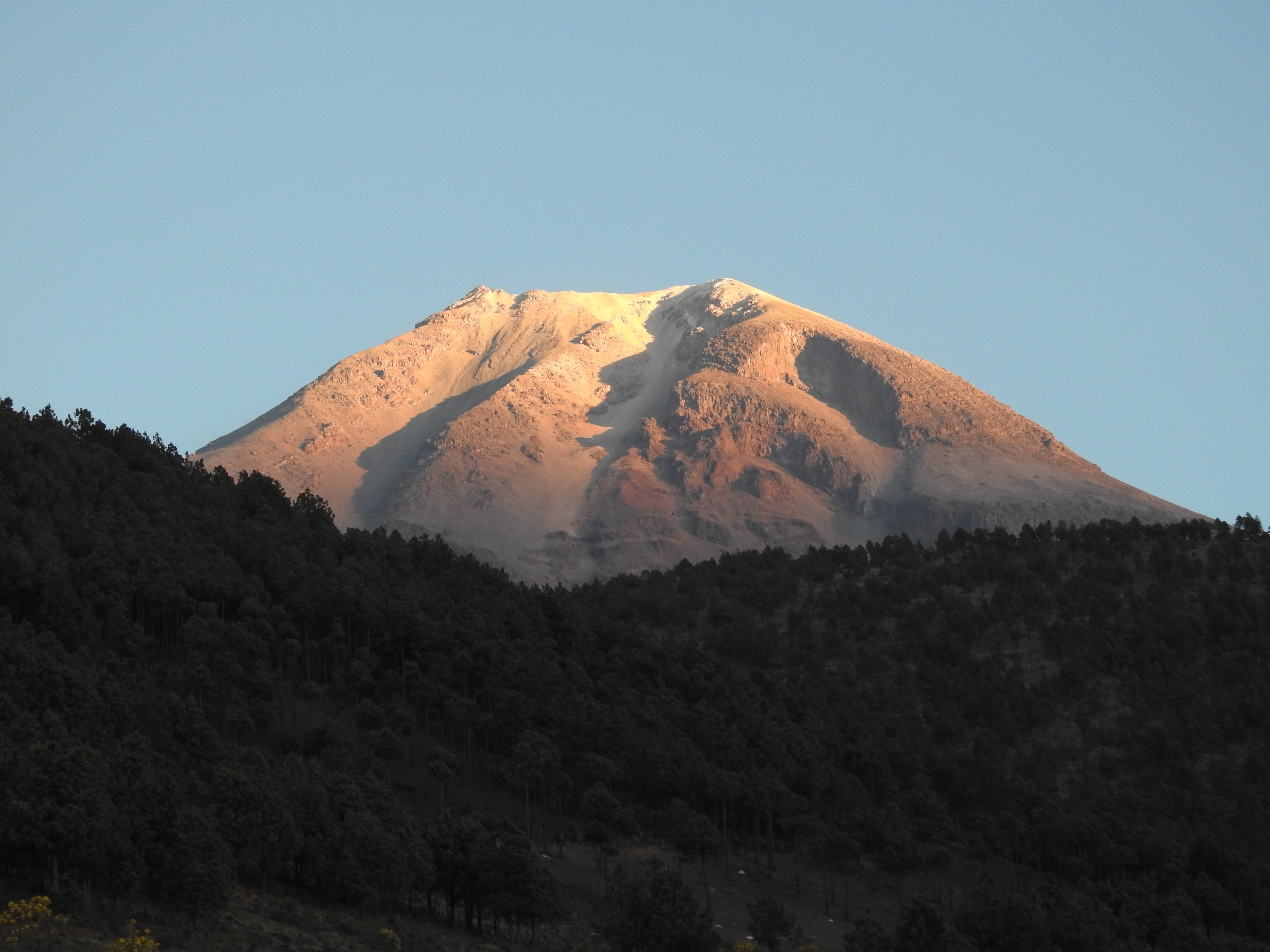 scenics - nature, volcano, tranquility, volcanic crater, orizaba, hiking, snowcapped mountain, land, veracruz, motan, snow, clouds, outdoors, 4K, environment, HD Wallpaper