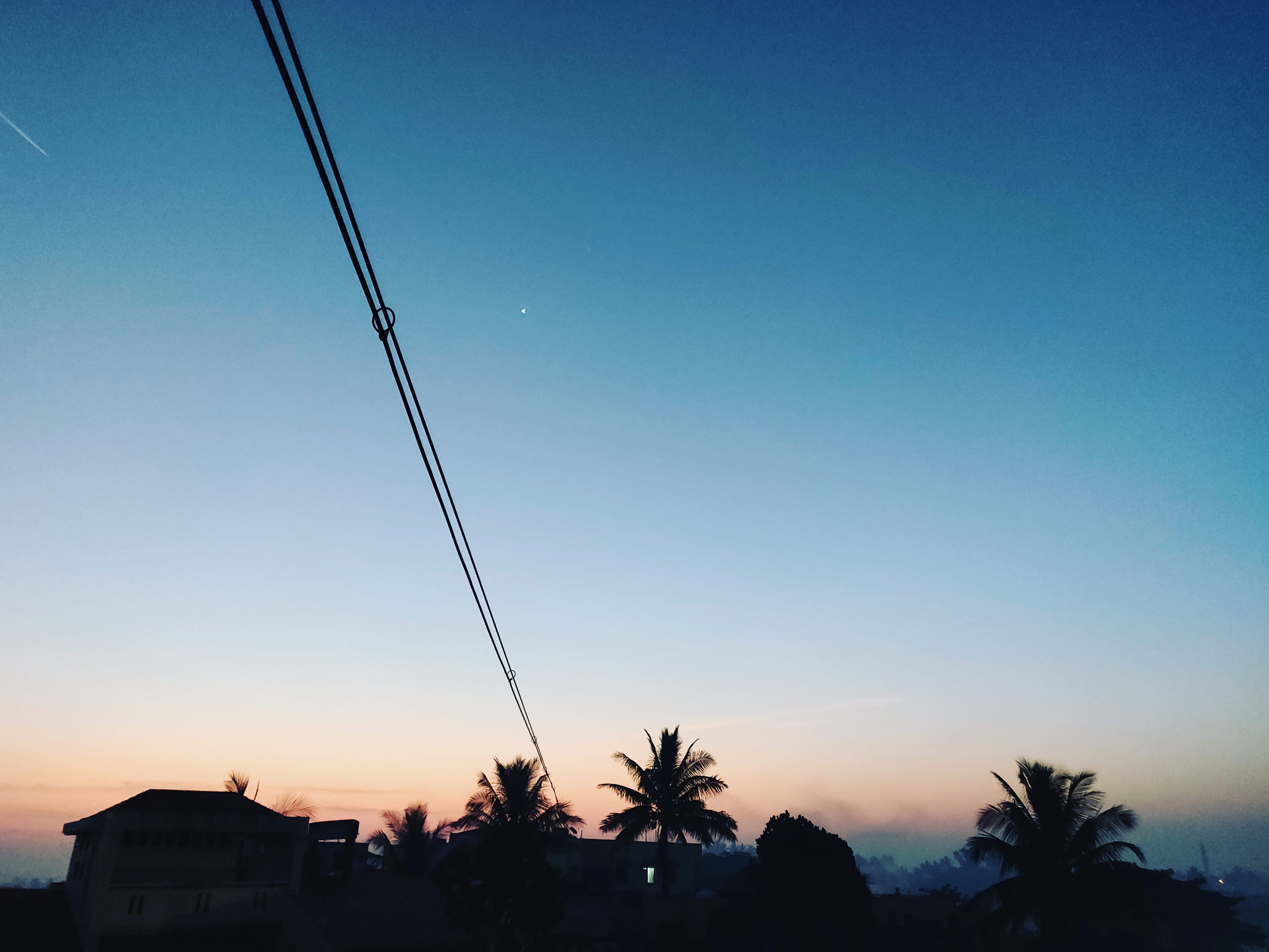 kolhapur, copy space, building exterior, morning, oneplus, sky, nature, cable, no people, 4K, sunset, outdoors, india, mornign view, built structure, morning light, HD Wallpaper