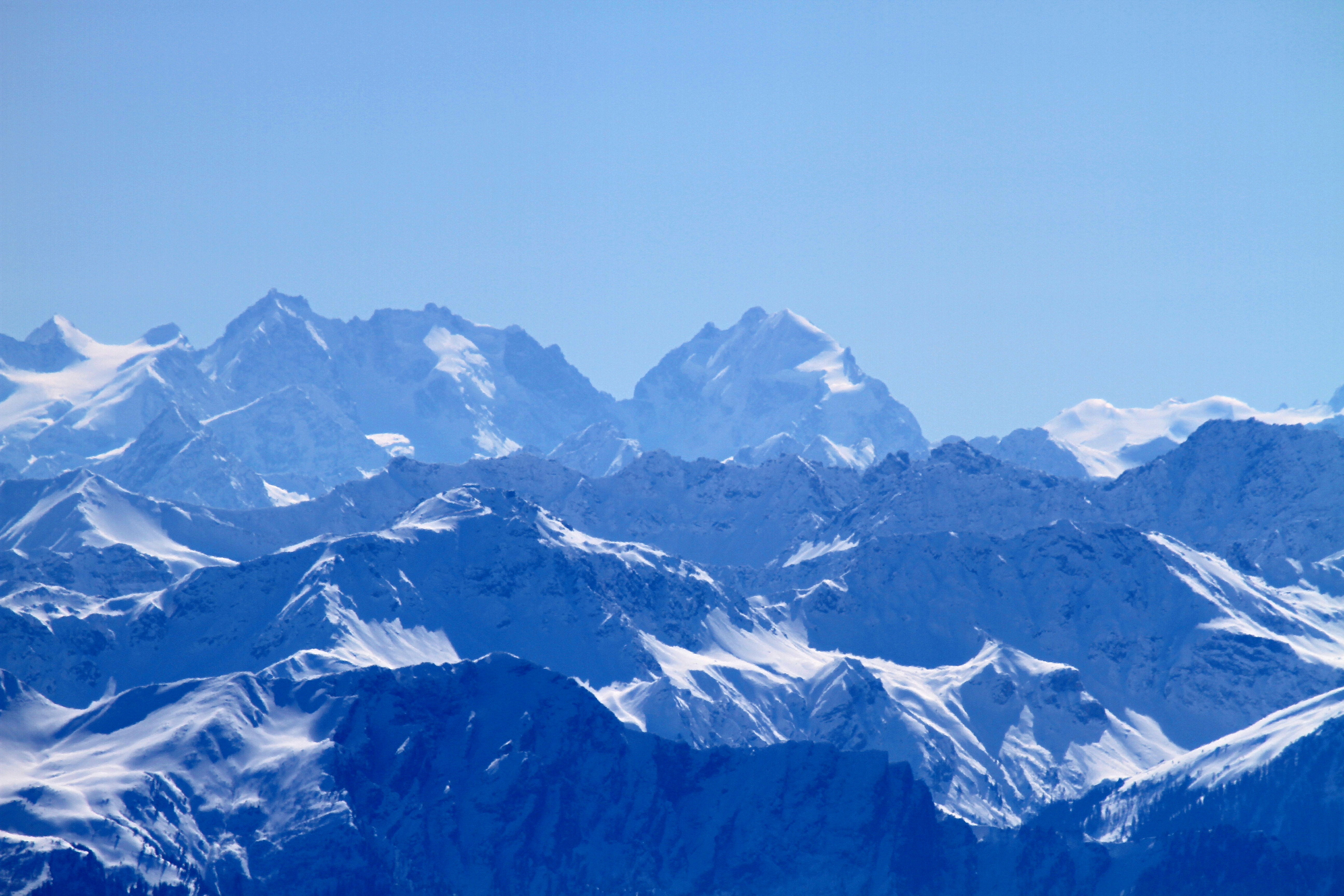 outdoors, romantic, mountains, sky, sunny, snowcapped mountain, switzerland, tranquility, travel destinations, country, idyllic, summit, scenics, beauty in nature, HD Wallpaper
