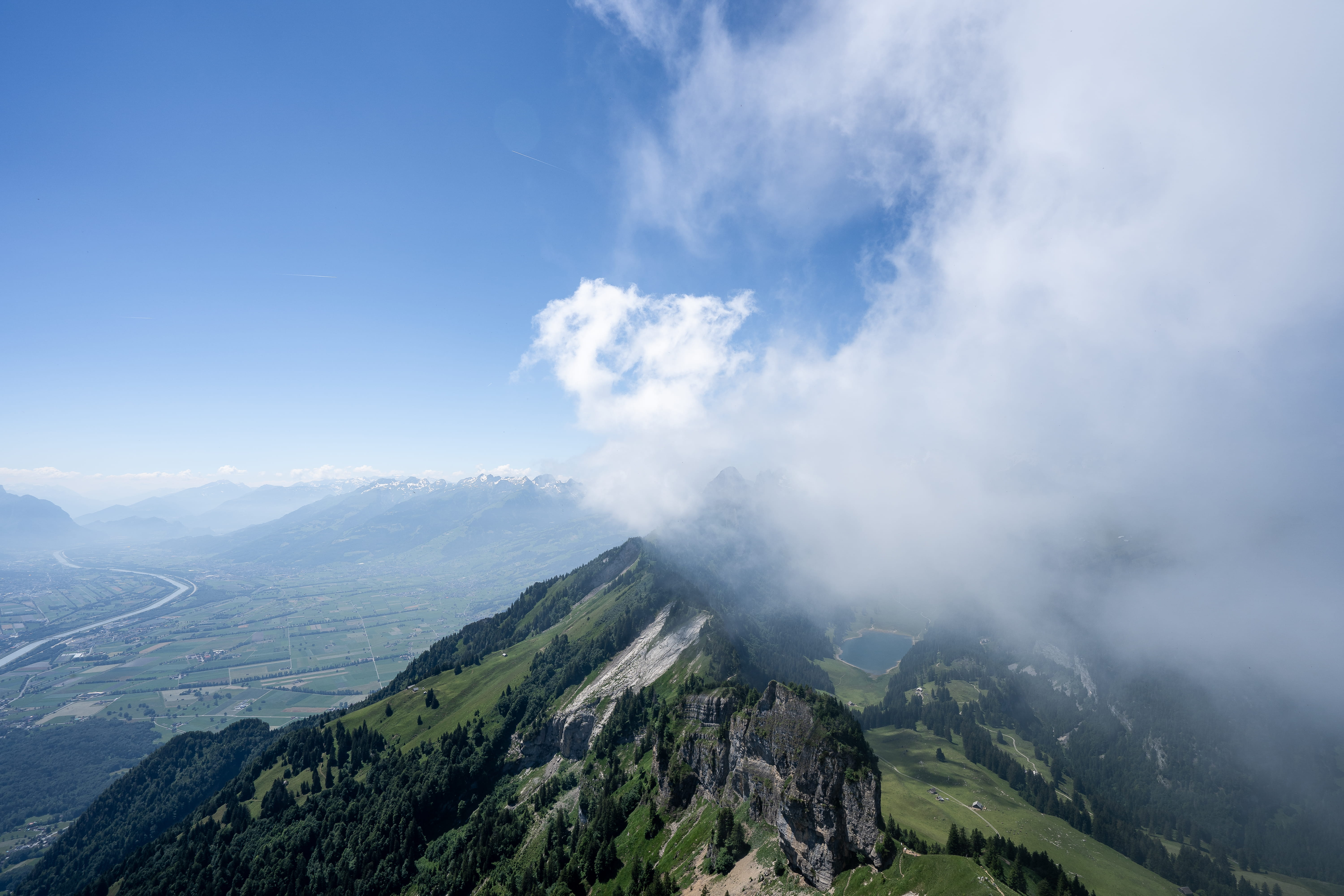 formation, mountain, 5K, sky, day, outdoors, hoher kasten, blue, tourism, non-urban scene, physical geography, travel destinations, travel, landscape, HD Wallpaper